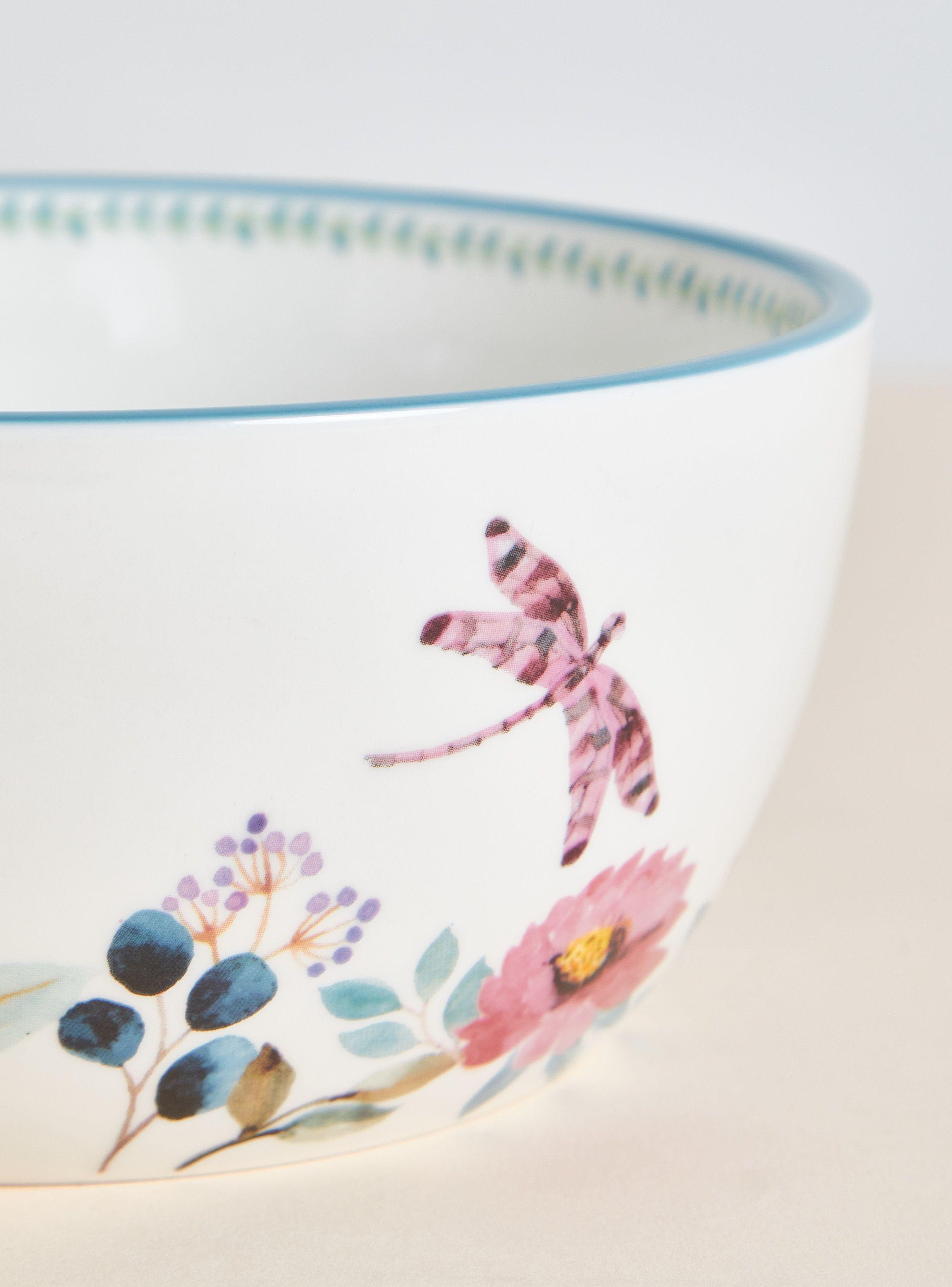 Bowl Celeste Flor 18 cm-2