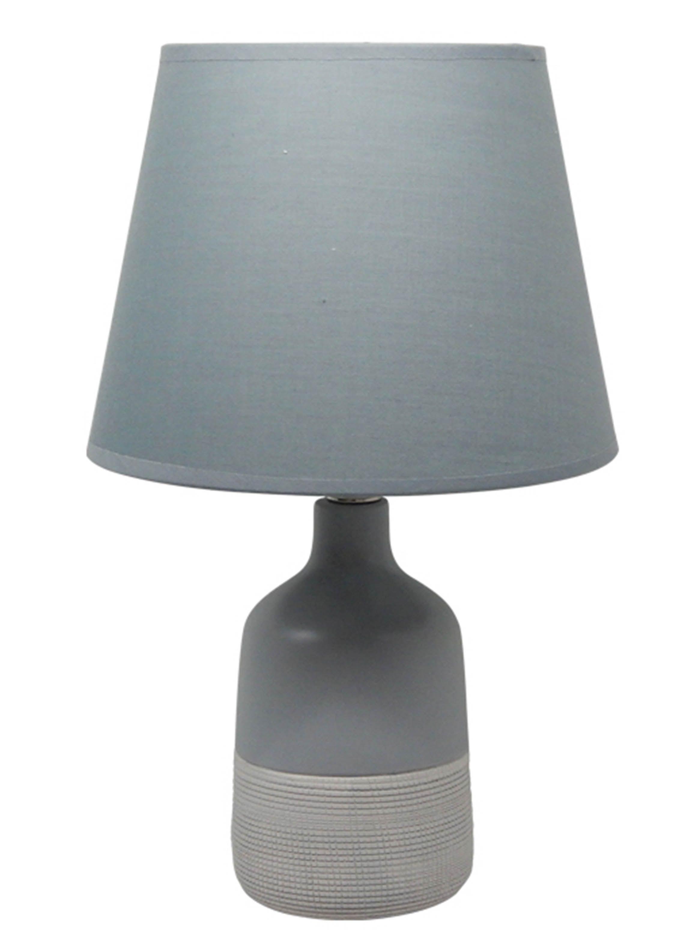 Lámpara de Sobremesa Cerámica JT Griz Azul Tempora-0