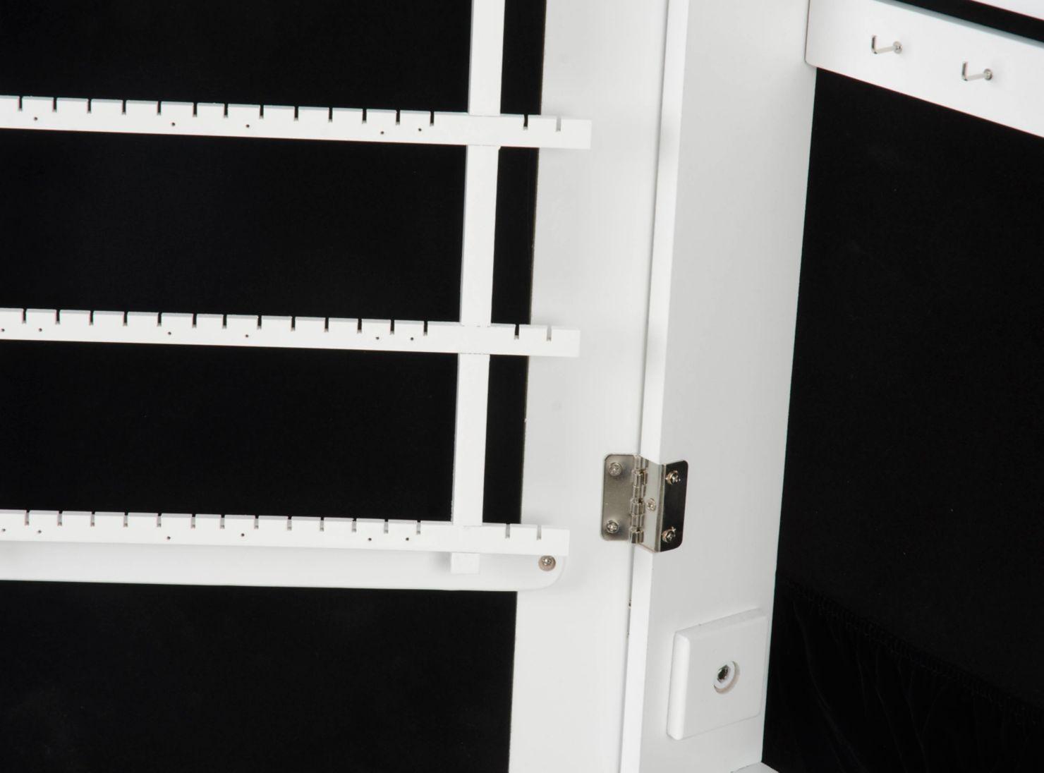 Espejo Joyero 146 cm Blanco-3