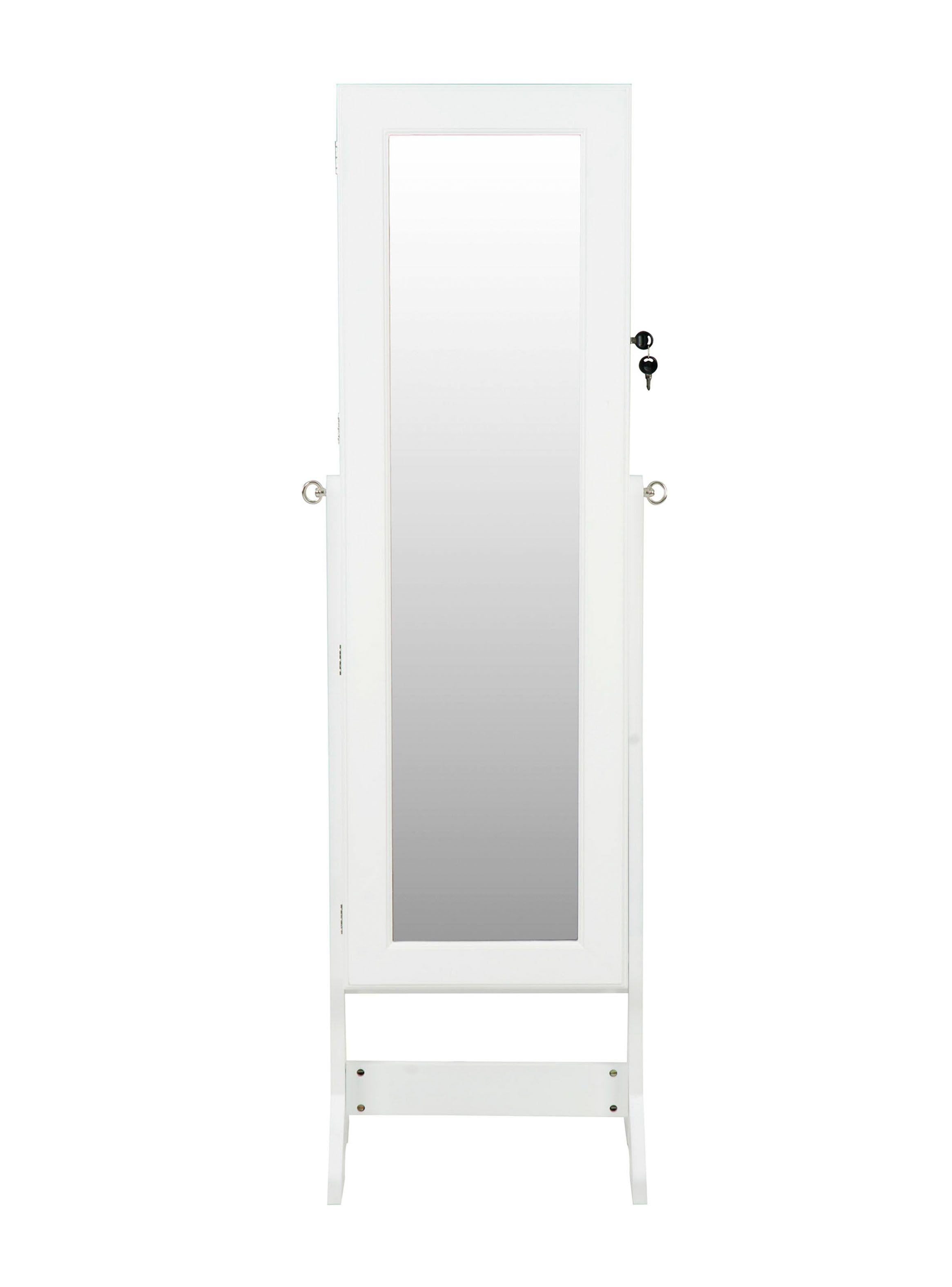 Espejo Joyero 146 cm Blanco-0