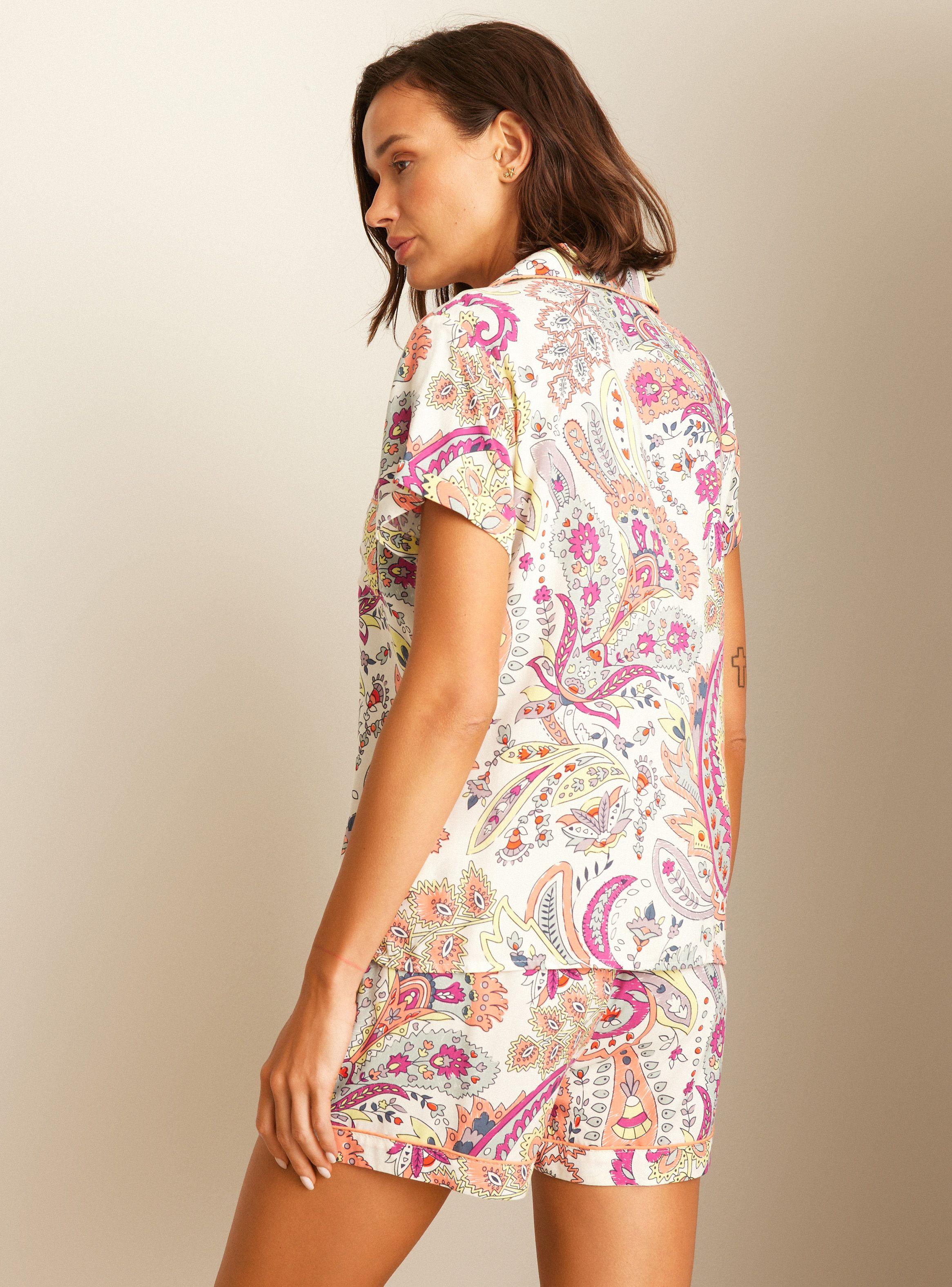 Pijama Camisero con Short-1