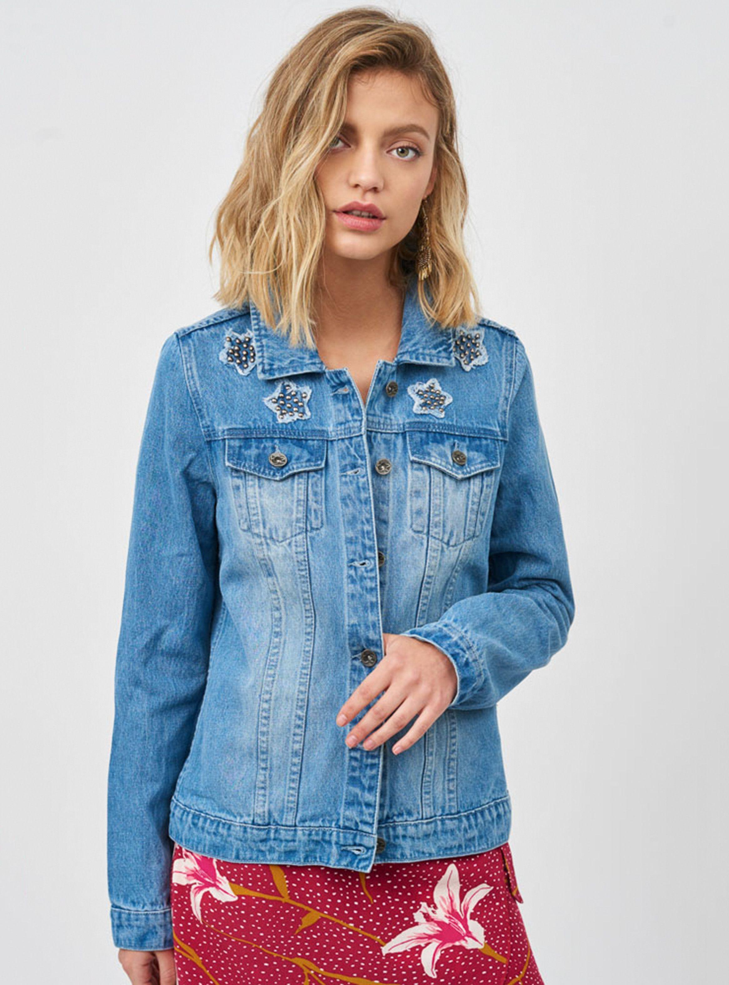 Chaqueta Denim Tachas Umbrale-0
