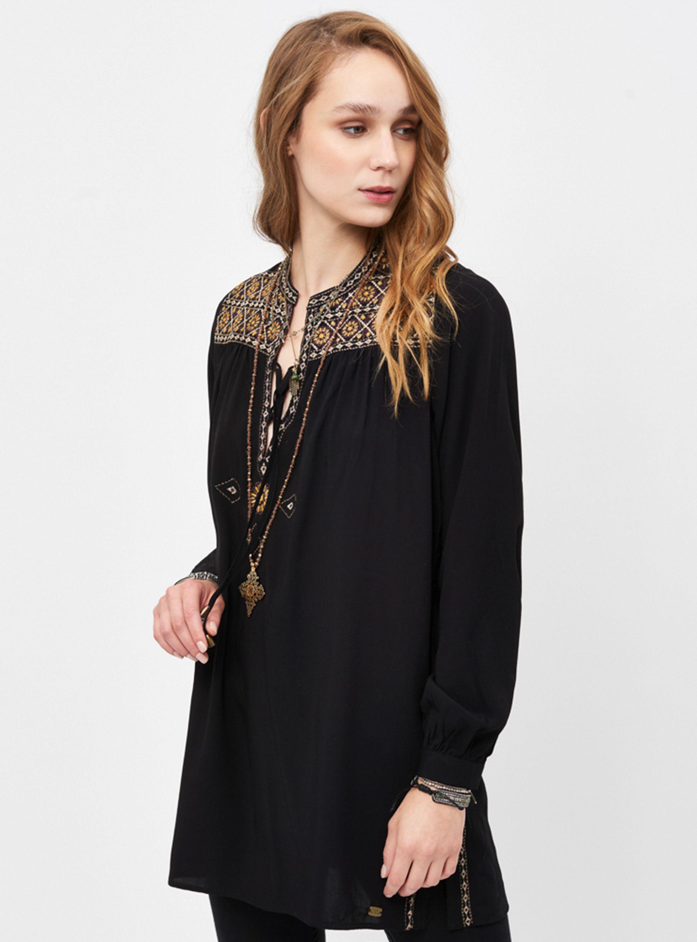 Blusa Larga Bordada Umbrale Woman-0