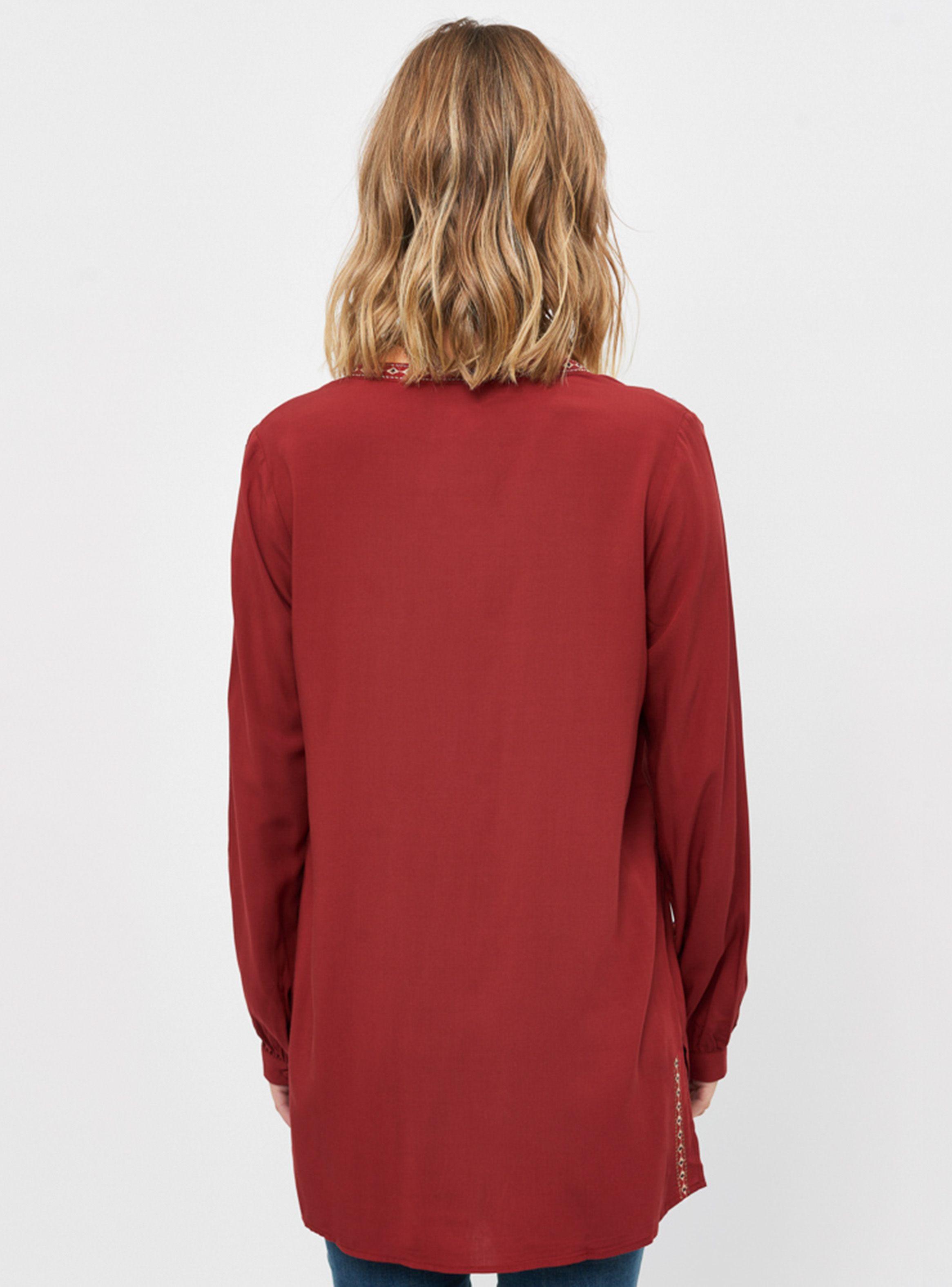 Blusa Larga Bordada Umbrale Woman-1