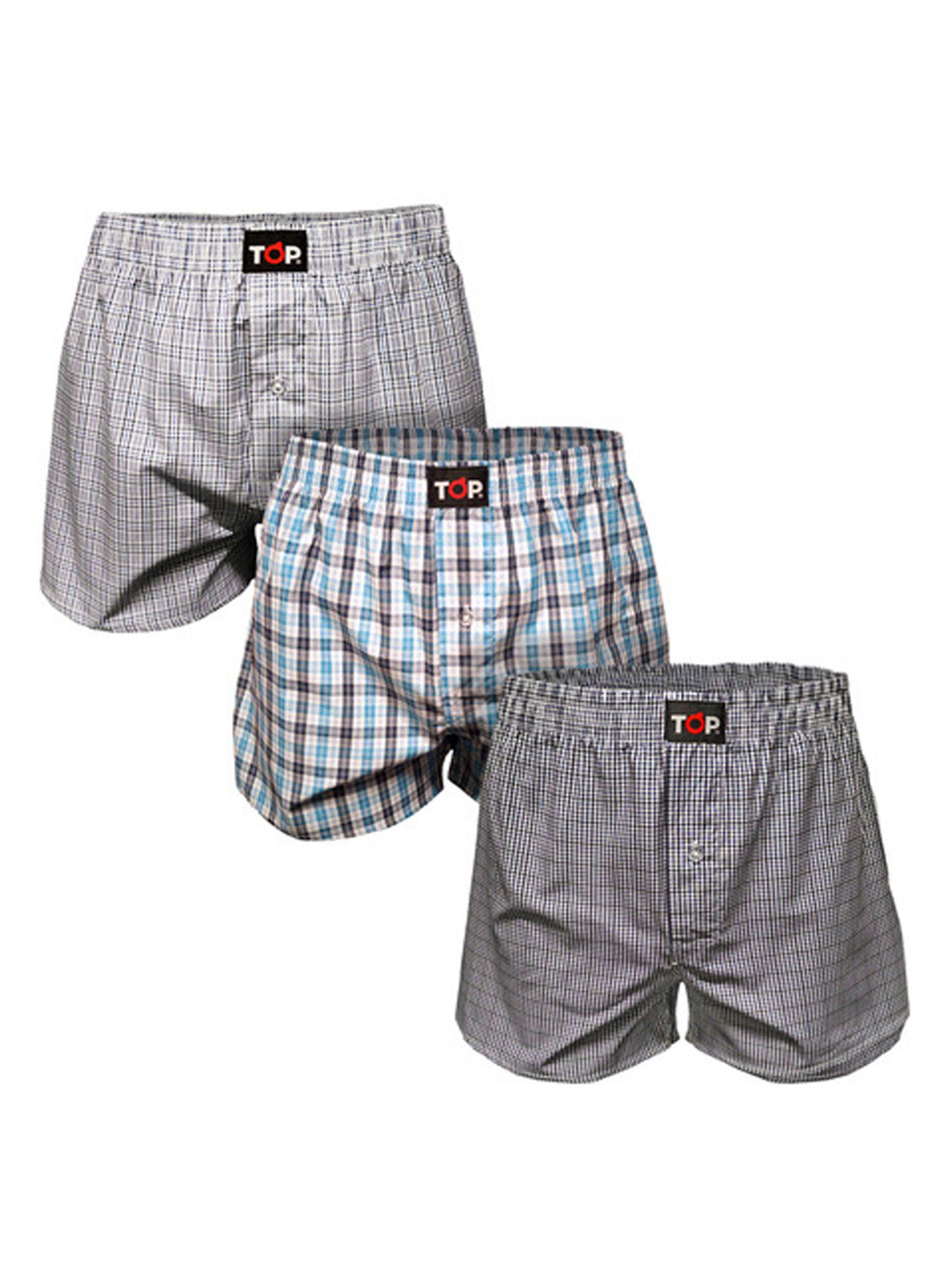 Pack 3 Boxer Suelto Clásico Top-0