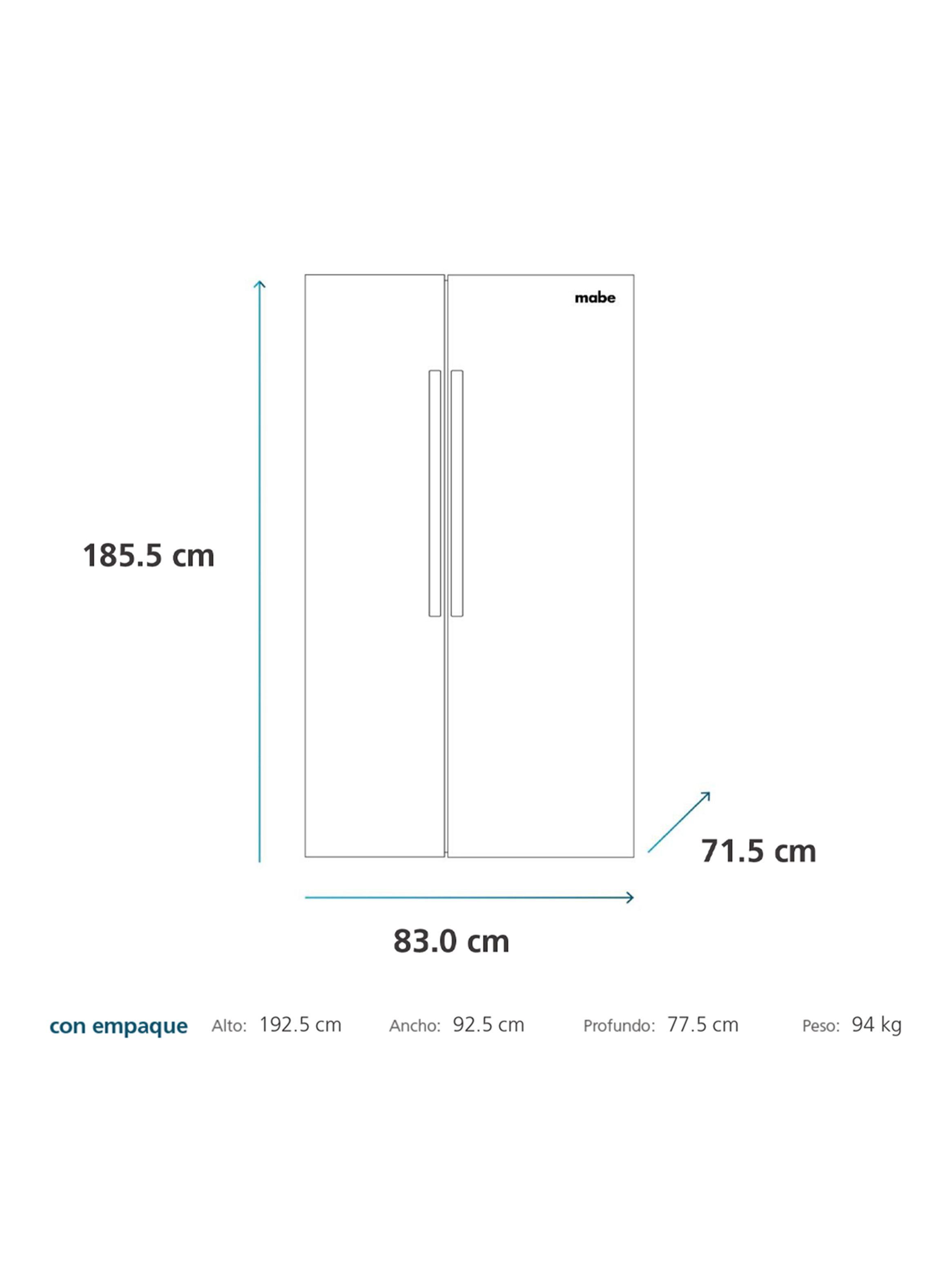 Refrigerador Side By Side No Frost 511 Litros MSC518LKRSS0 Inox-1