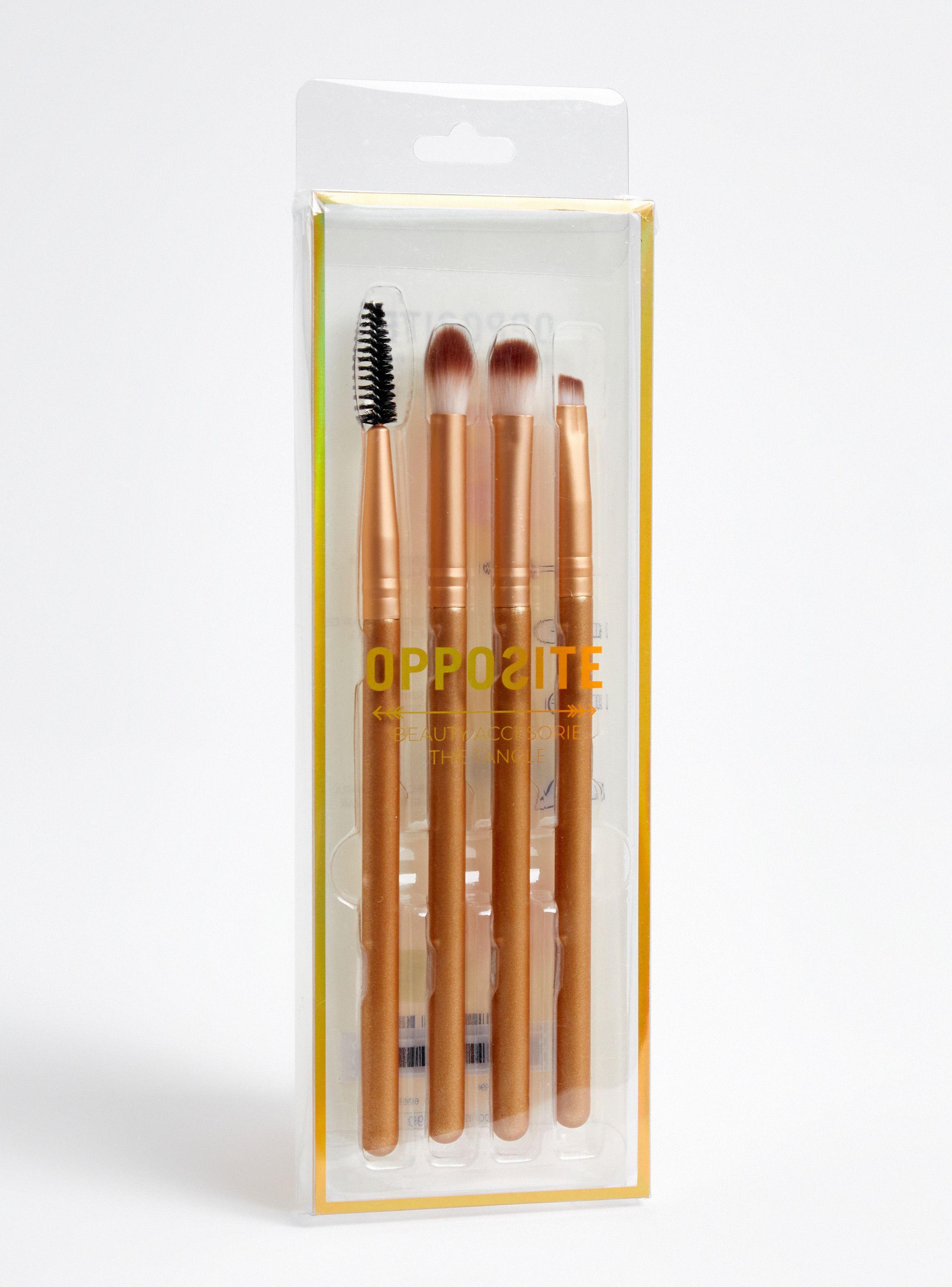 Set 4 Brochas Viaje Crema-1