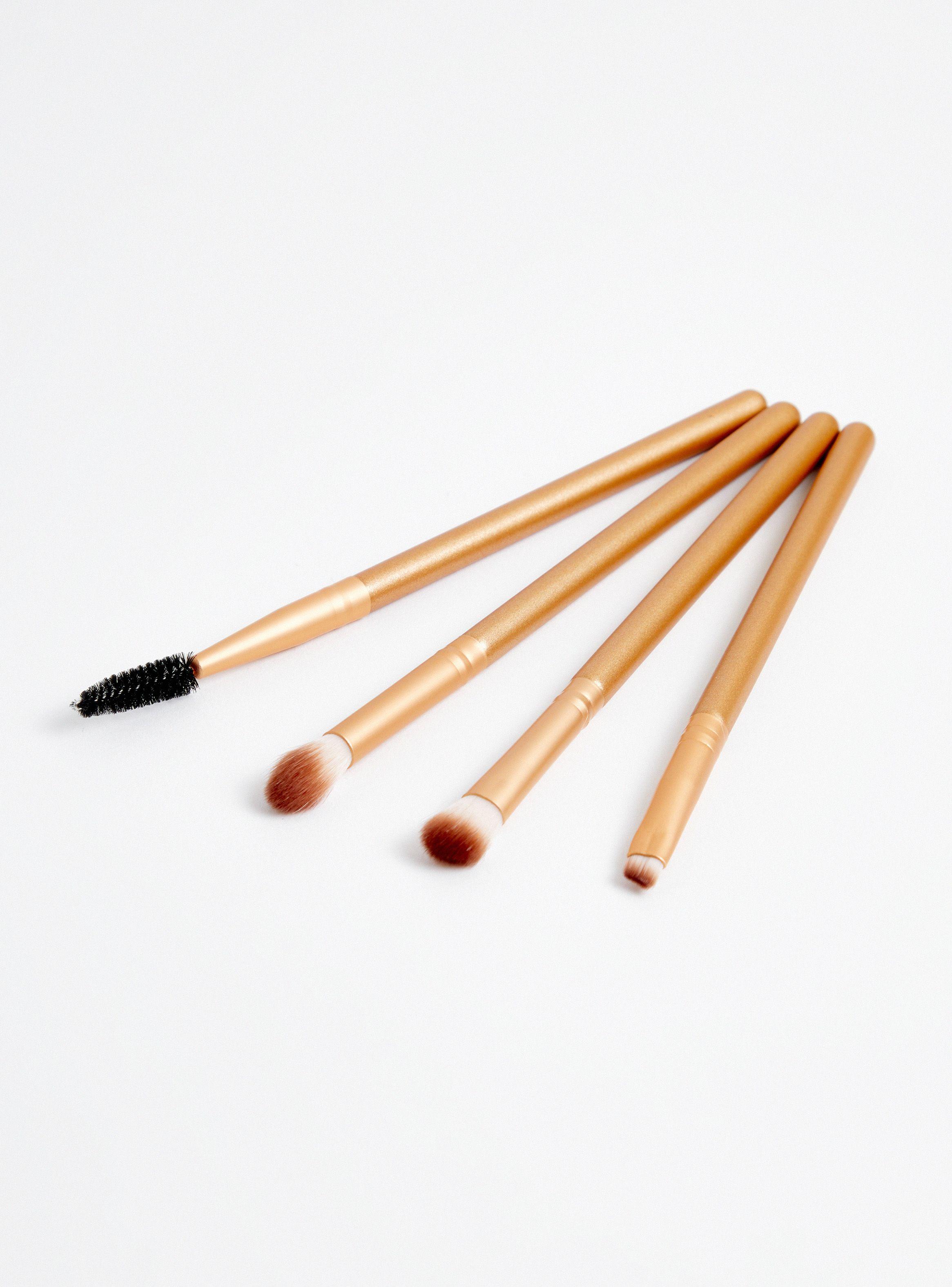 Set 4 Brochas Viaje Crema-0