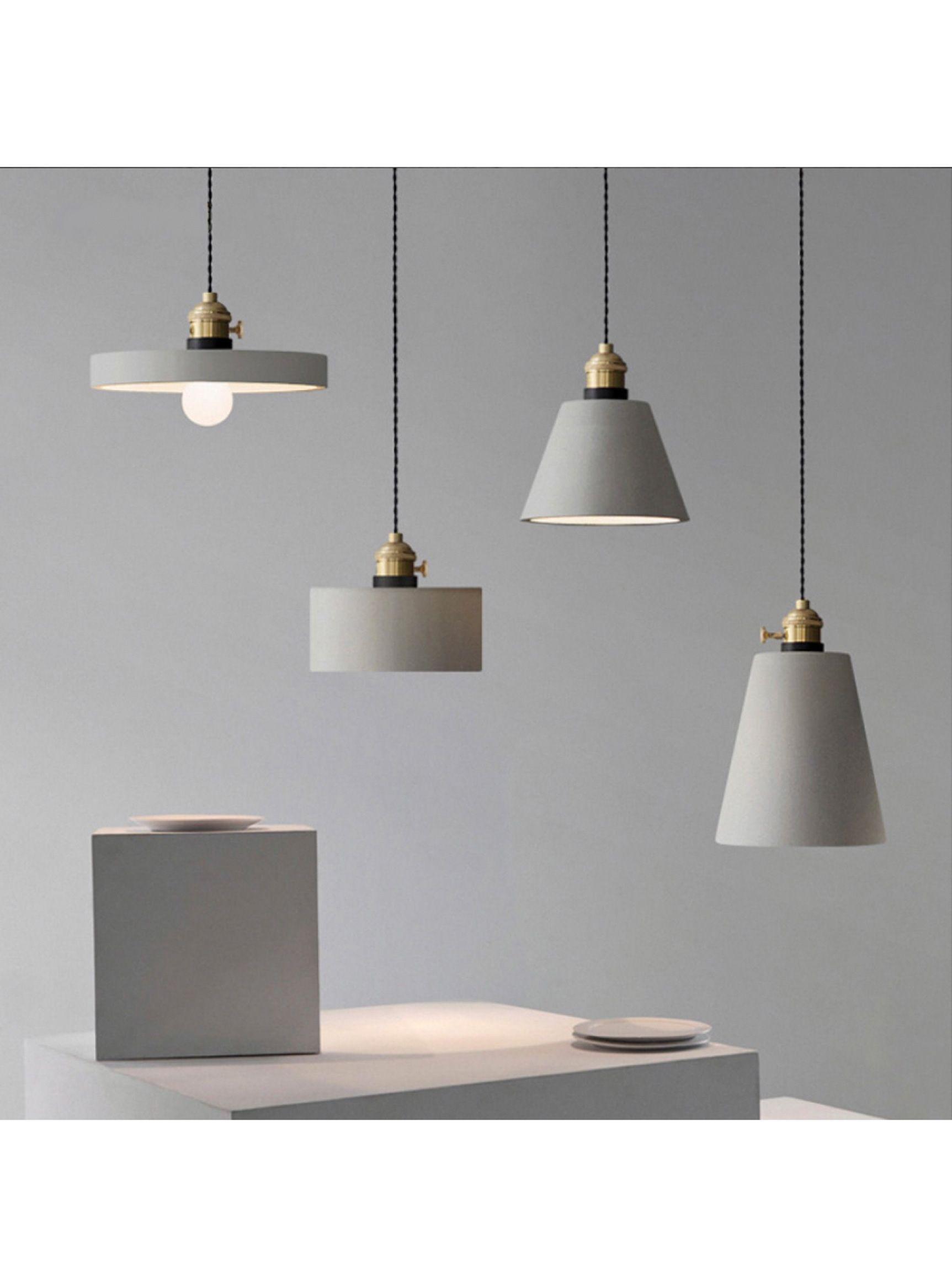 Lámpara Lup Colgante LOFT304C Gris-1