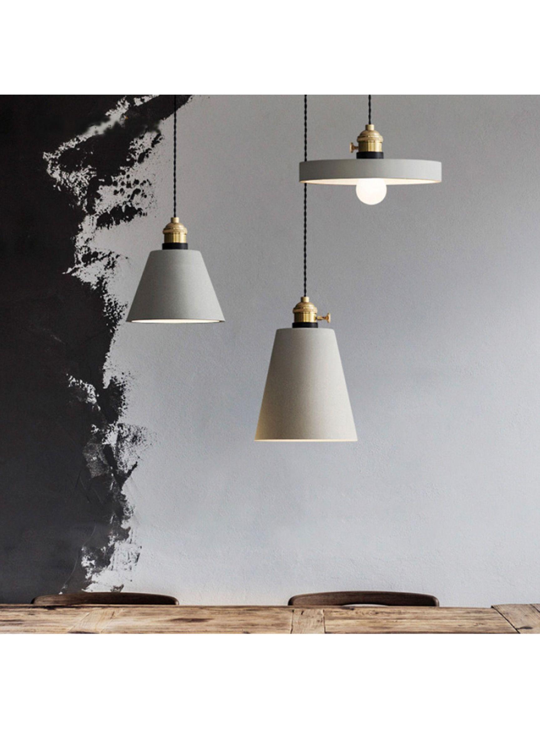 Lámpara Lup Colgante LOFT304C Gris-2