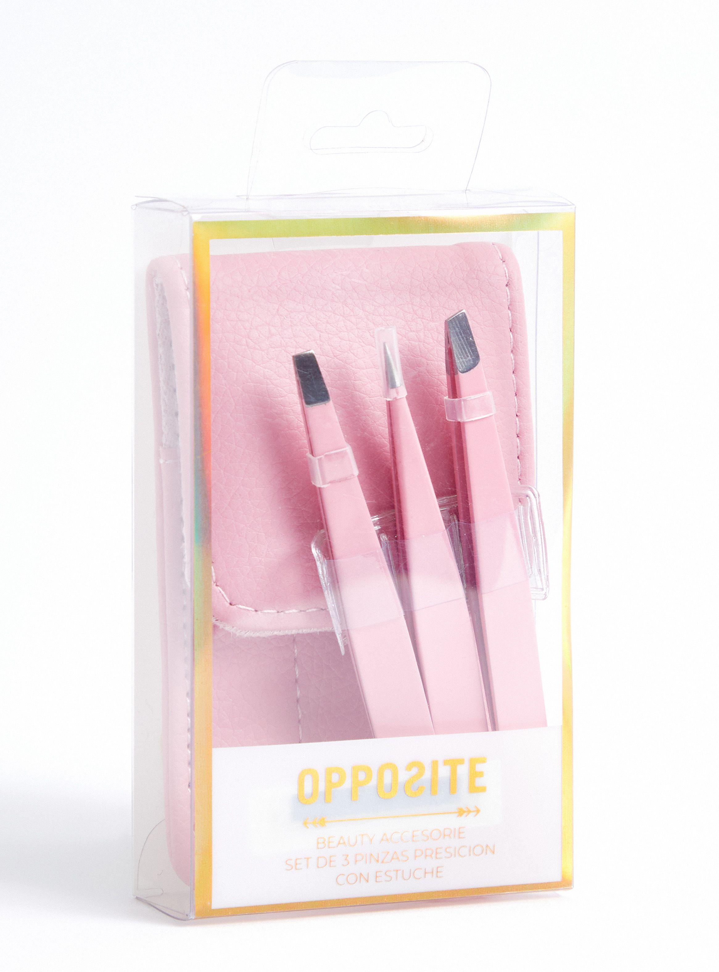 Pack Pinzas Cejas 3 Pcs con Bo-2