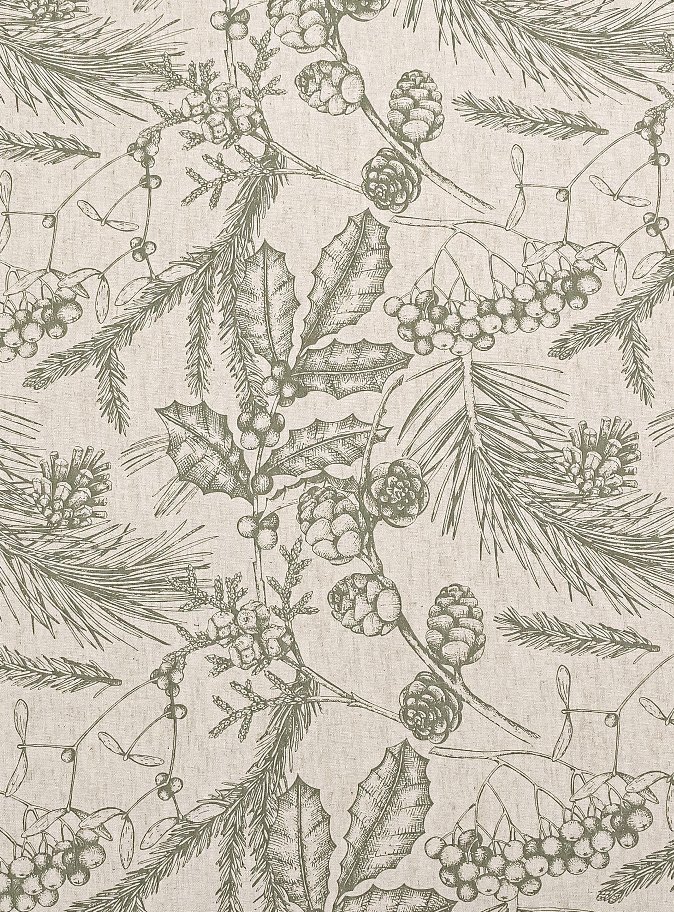 Mantel Navideño 160x260 cm Verde-2