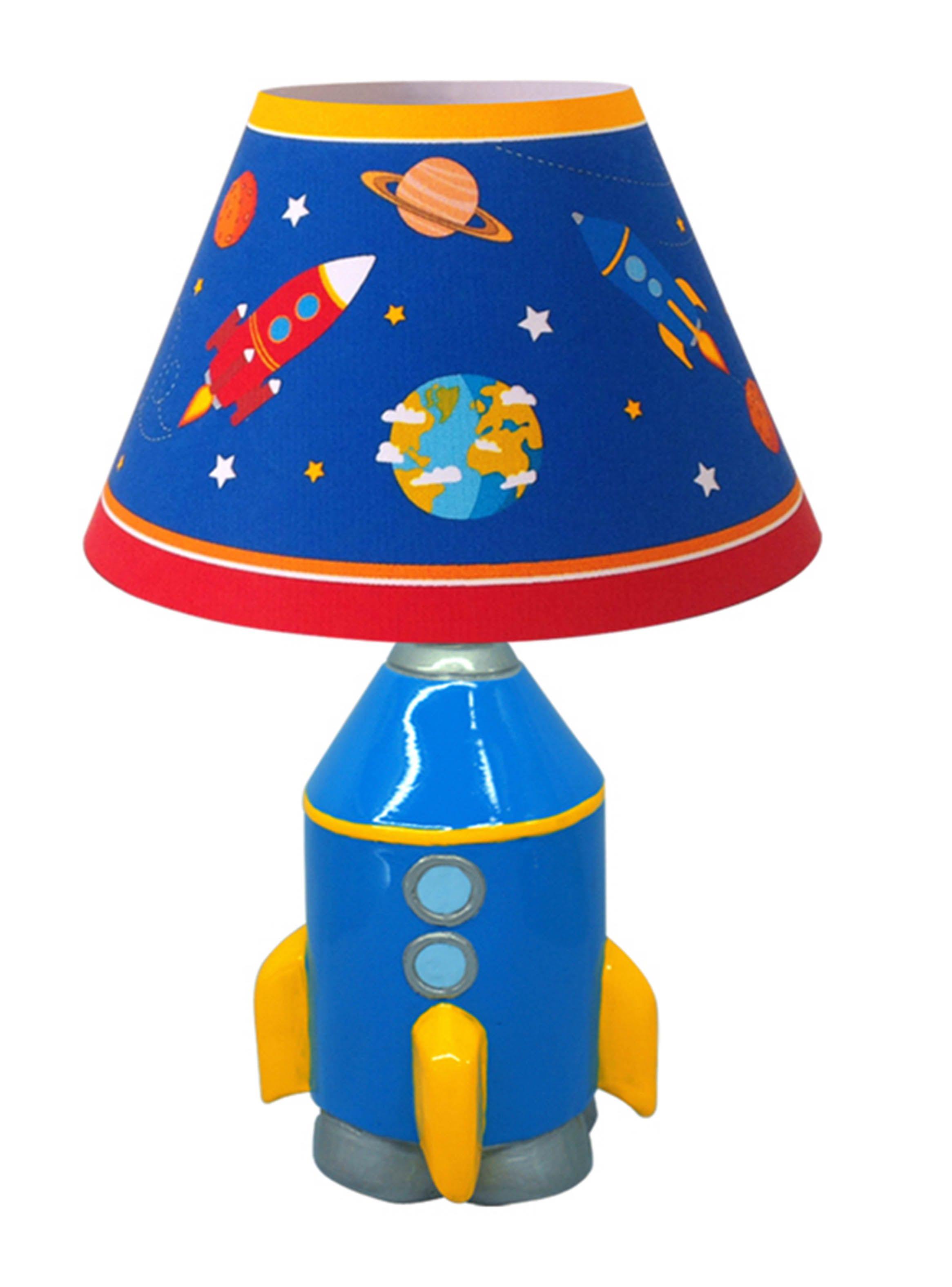 Lámpara de Sobremesa Infantil Space Azul Tempora-0