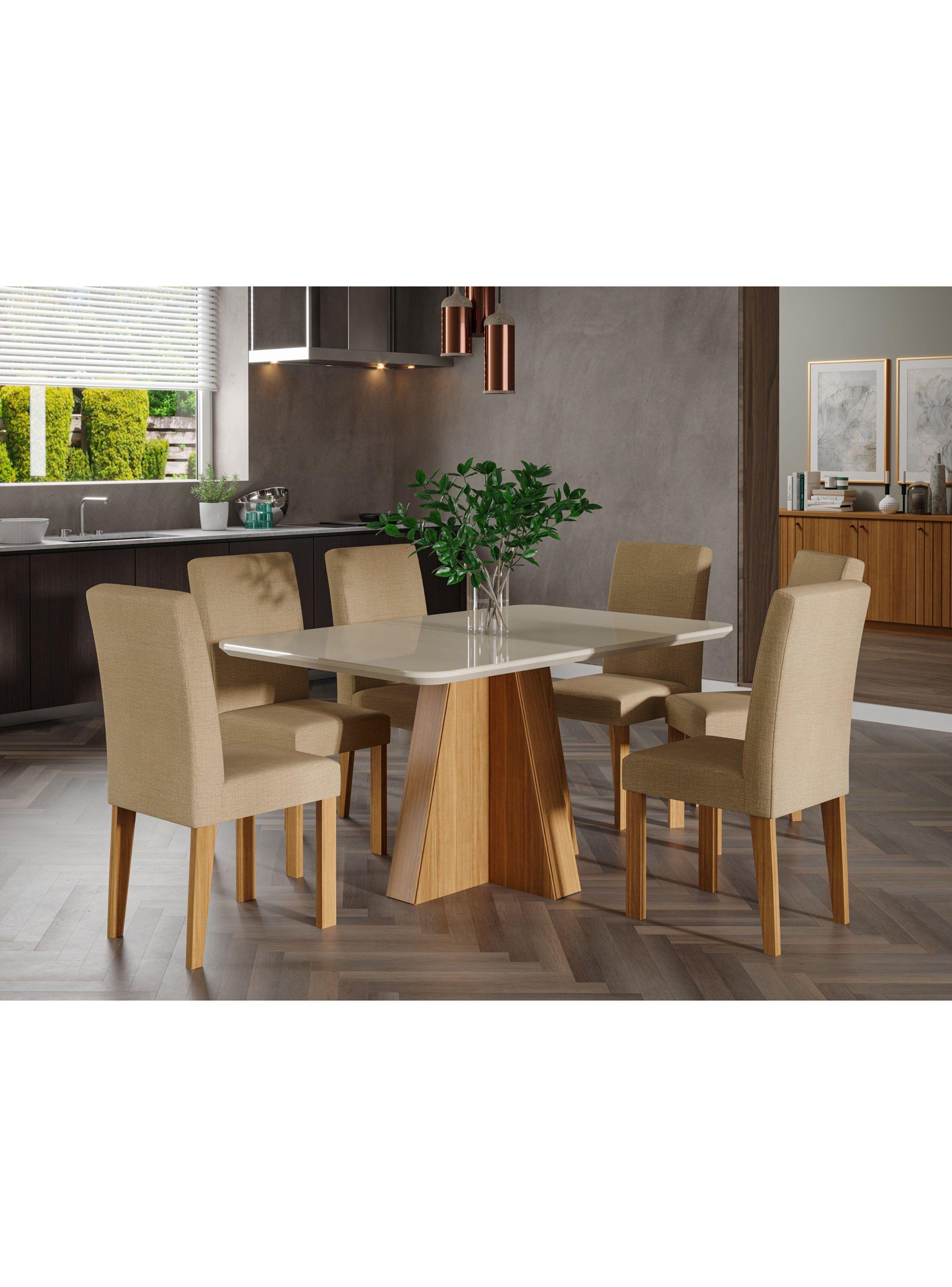 Juego de Comedor Maite 6 Sillas-3