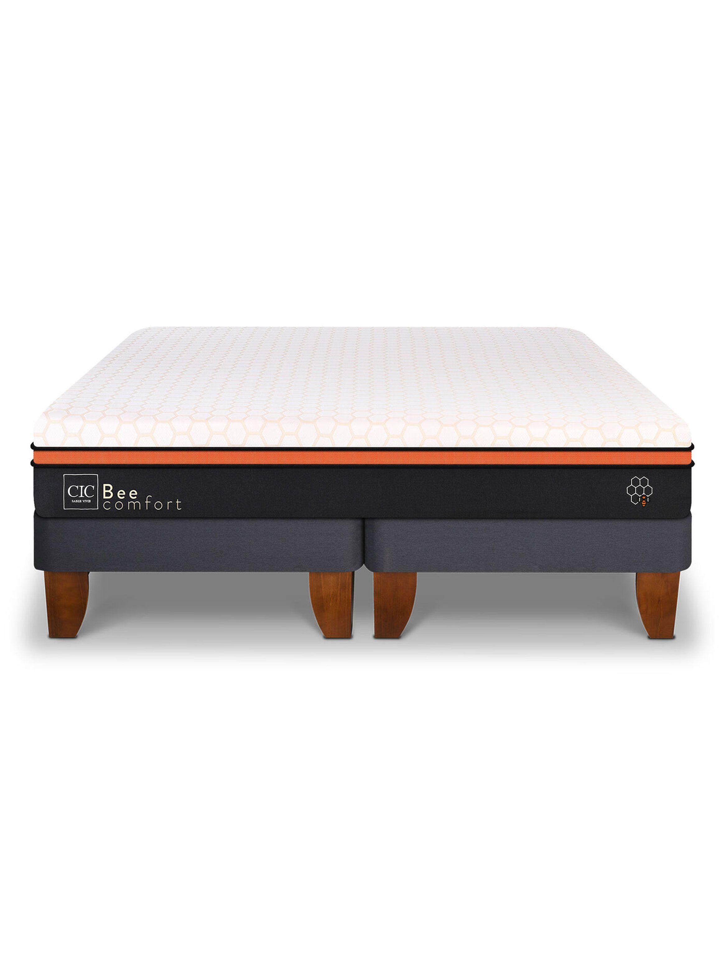 Cama Europea Bee Comfort 2 Plazas Base Dividida-2