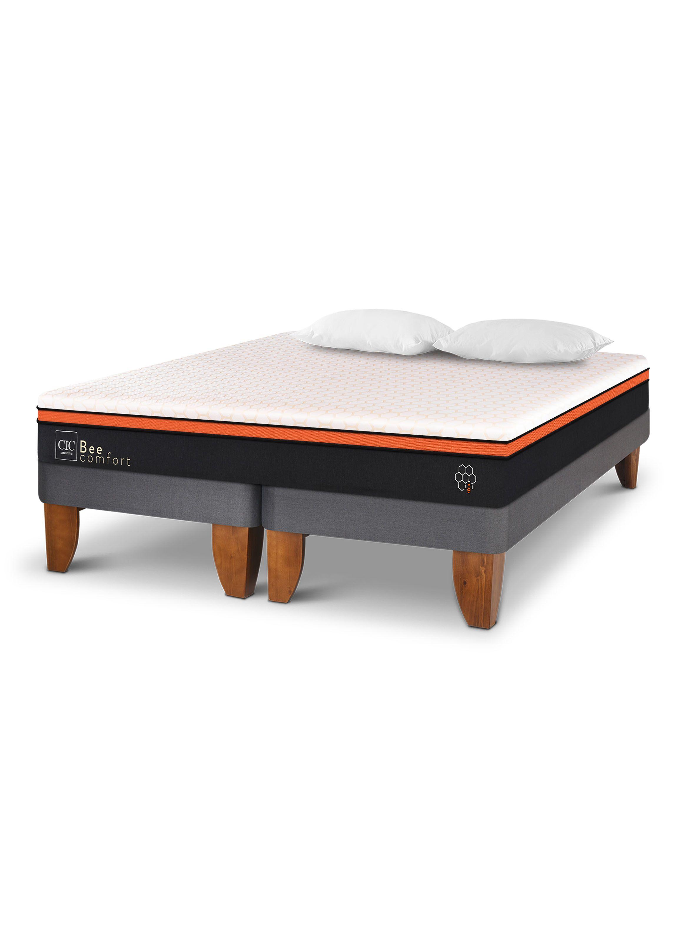 Cama Europea Bee Comfort King + Almohada-2