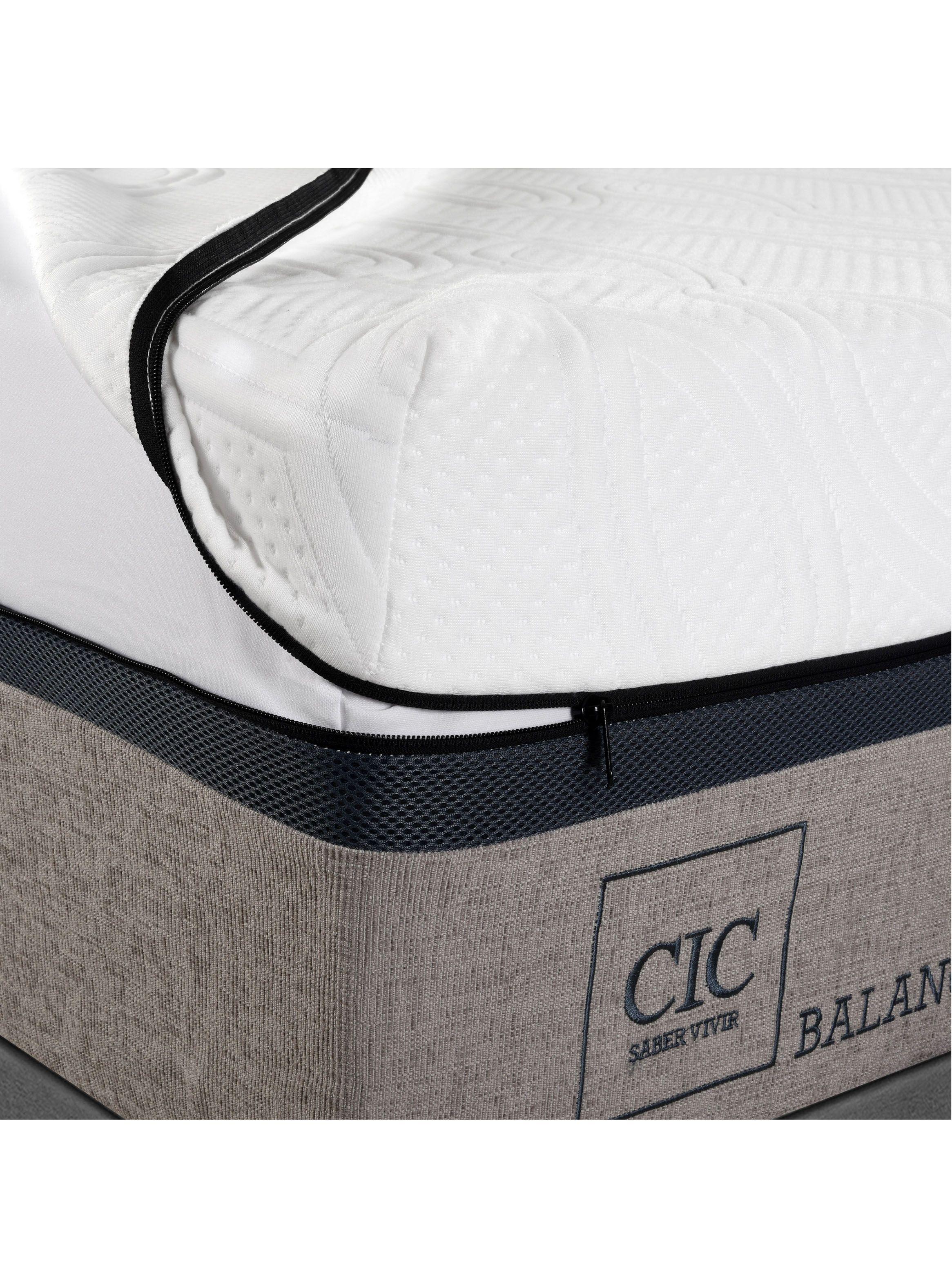Cama Europea Balance King Base Dividida + Respaldo Eufrates-3
