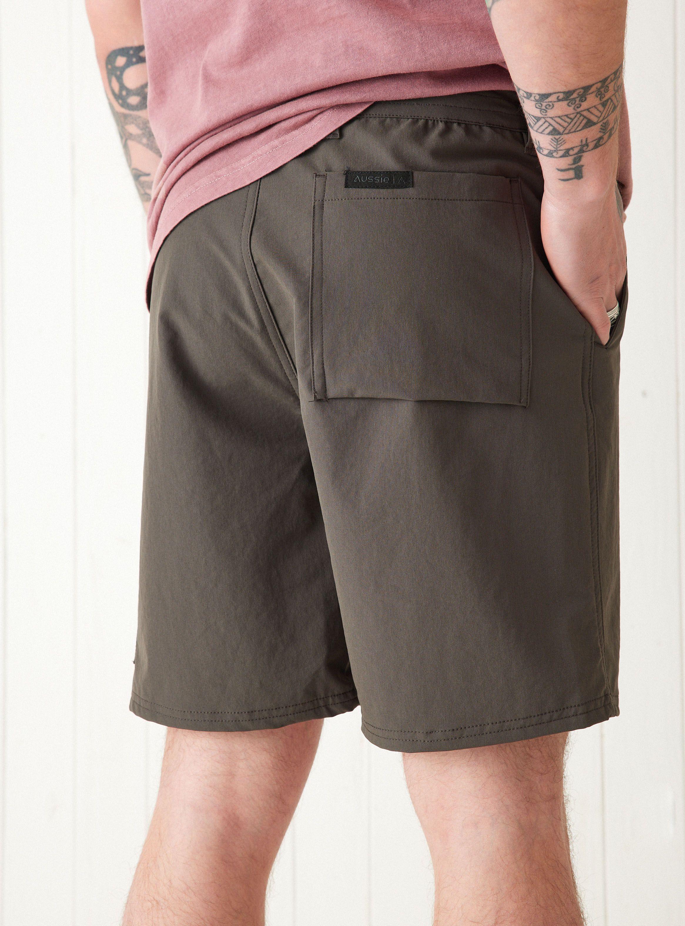 Short Resistente Al Agua Lavado-3