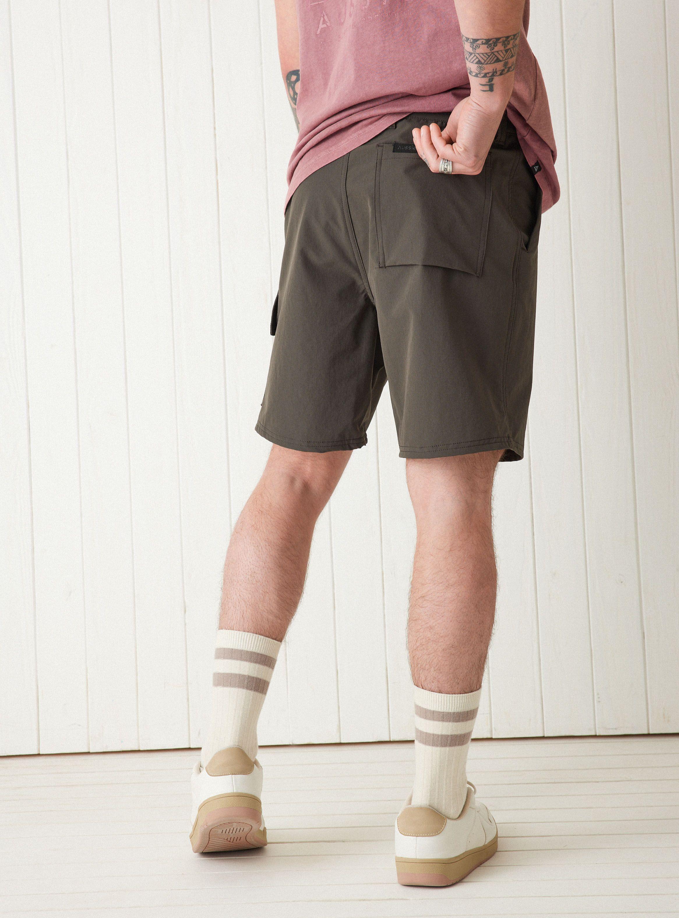 Short Resistente Al Agua Lavado-1