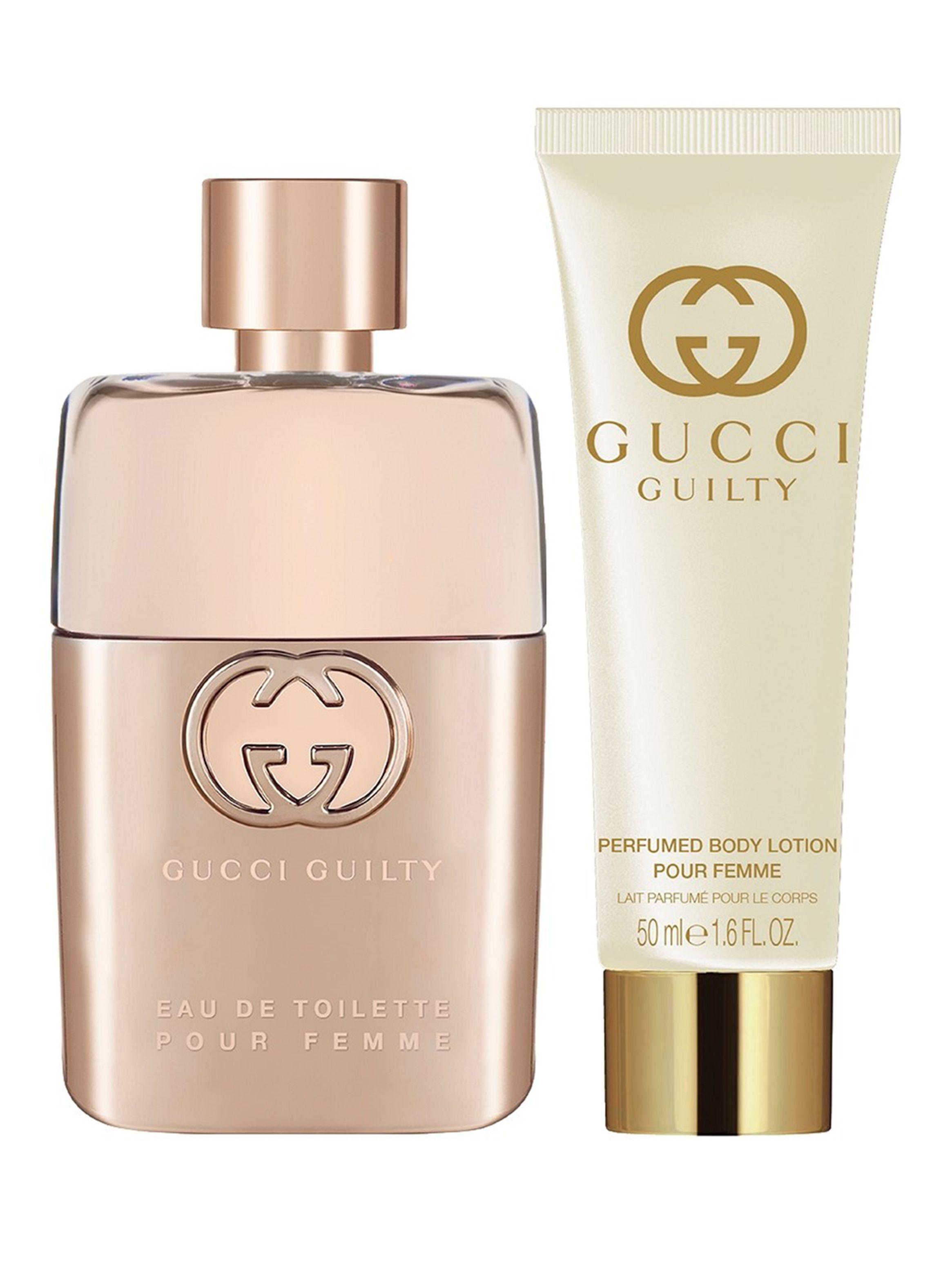 Set Perfume Gucci Guilty Pour Femme EDT Mujer 50 ml + Body Lotion 50 ml-0