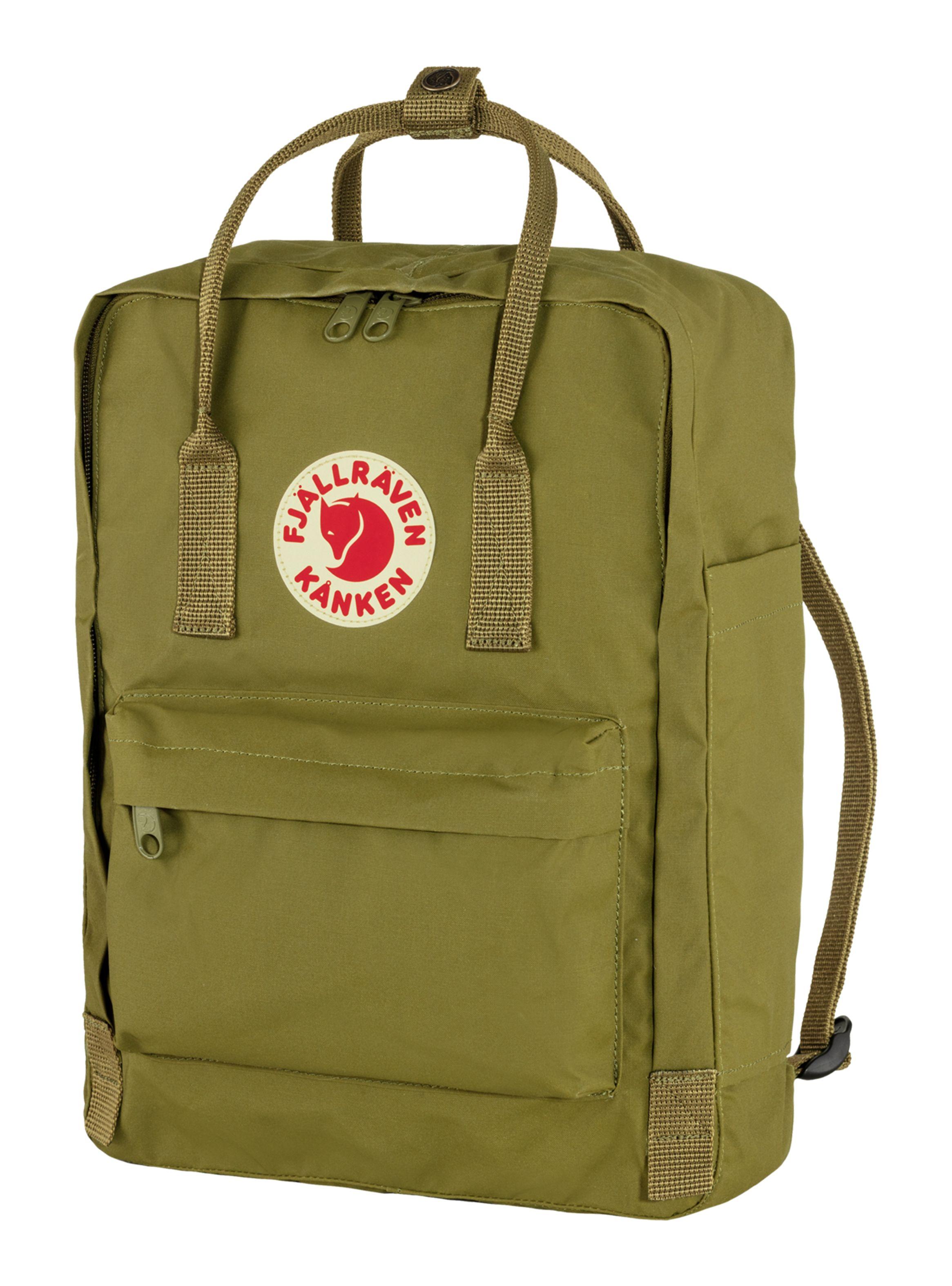Mochila Kanken Classic Foliage Green-Peach Sand-2