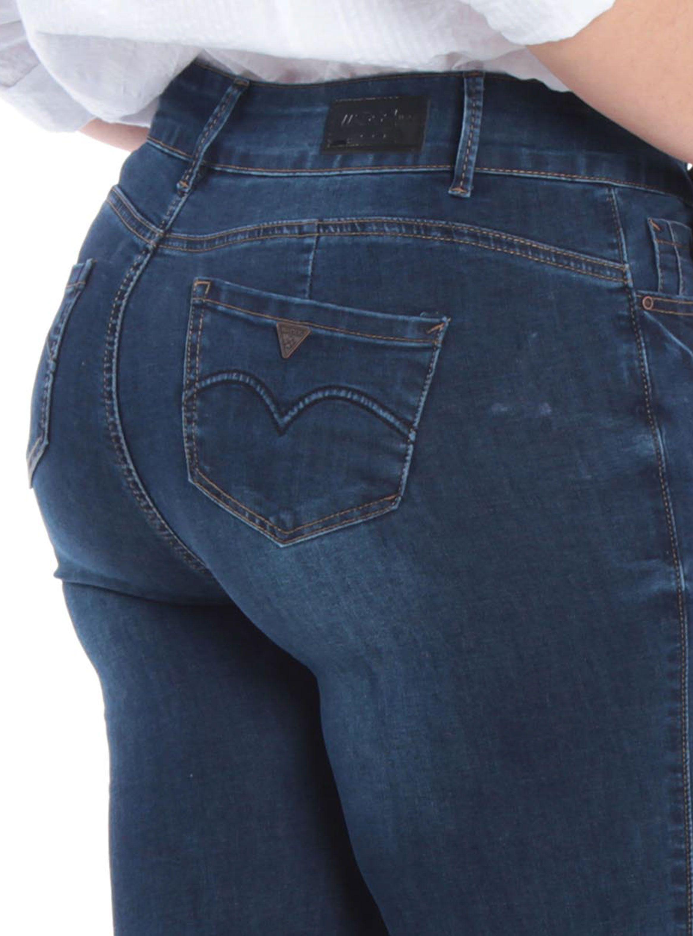 Jeans Pitillo Dos Botónes-2