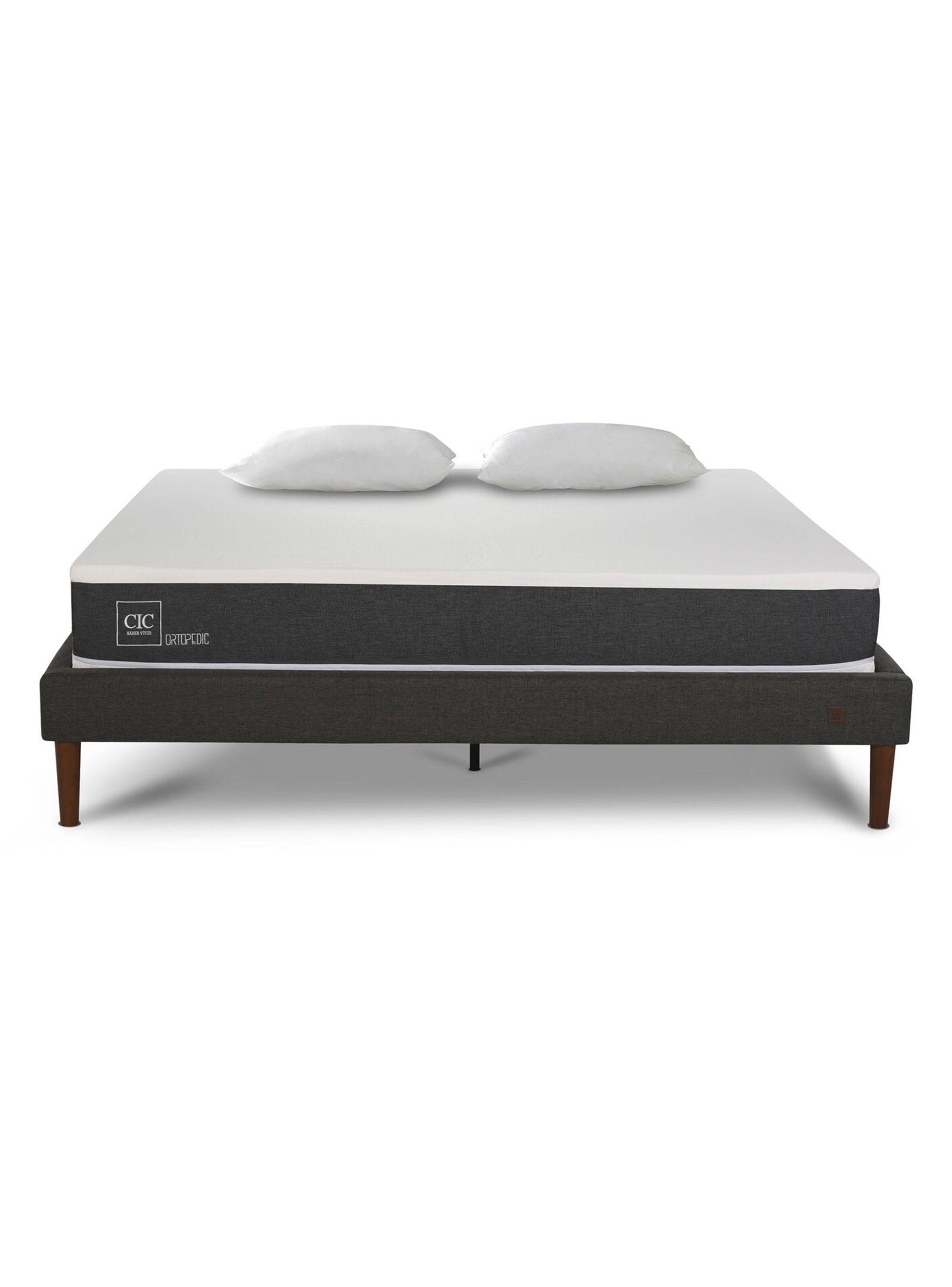 Cama Europea Curve New Ortopedic 2 Plazas Almohada-2
