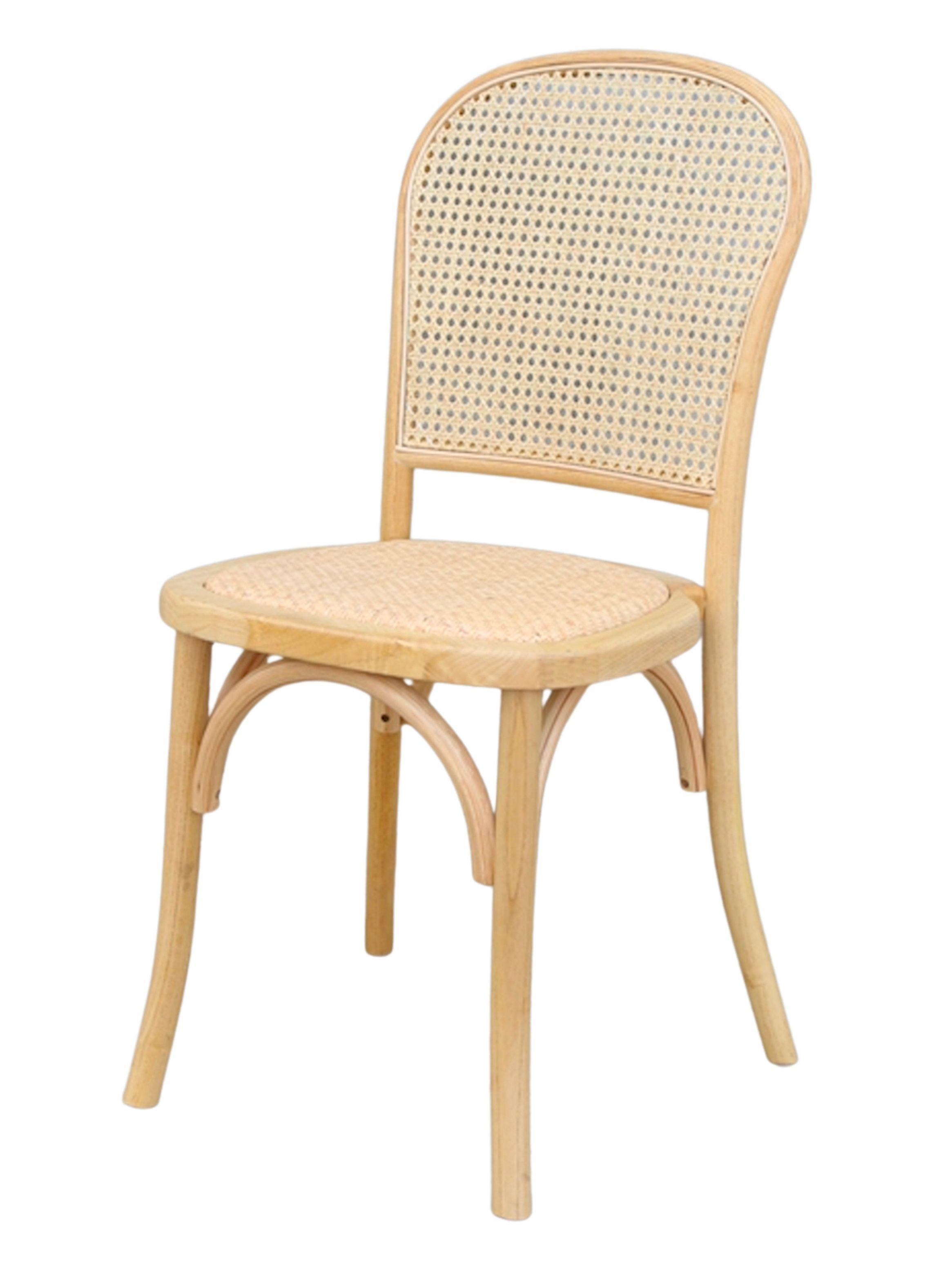 Silla Minimal Ratán Natural-0