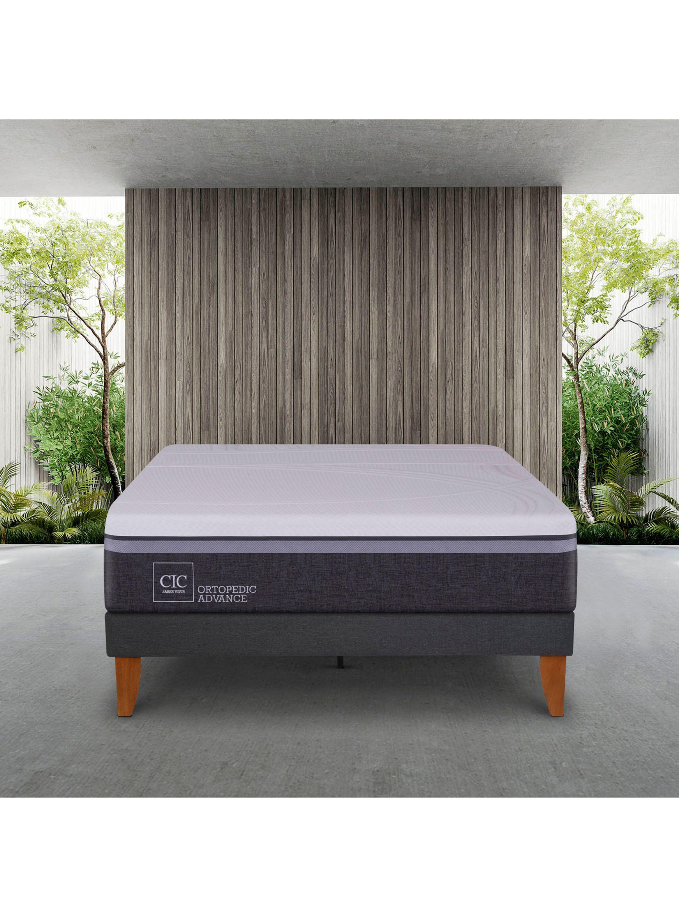 Cama Europea Curve Ortopedic Advance 1.5 Plazas-4