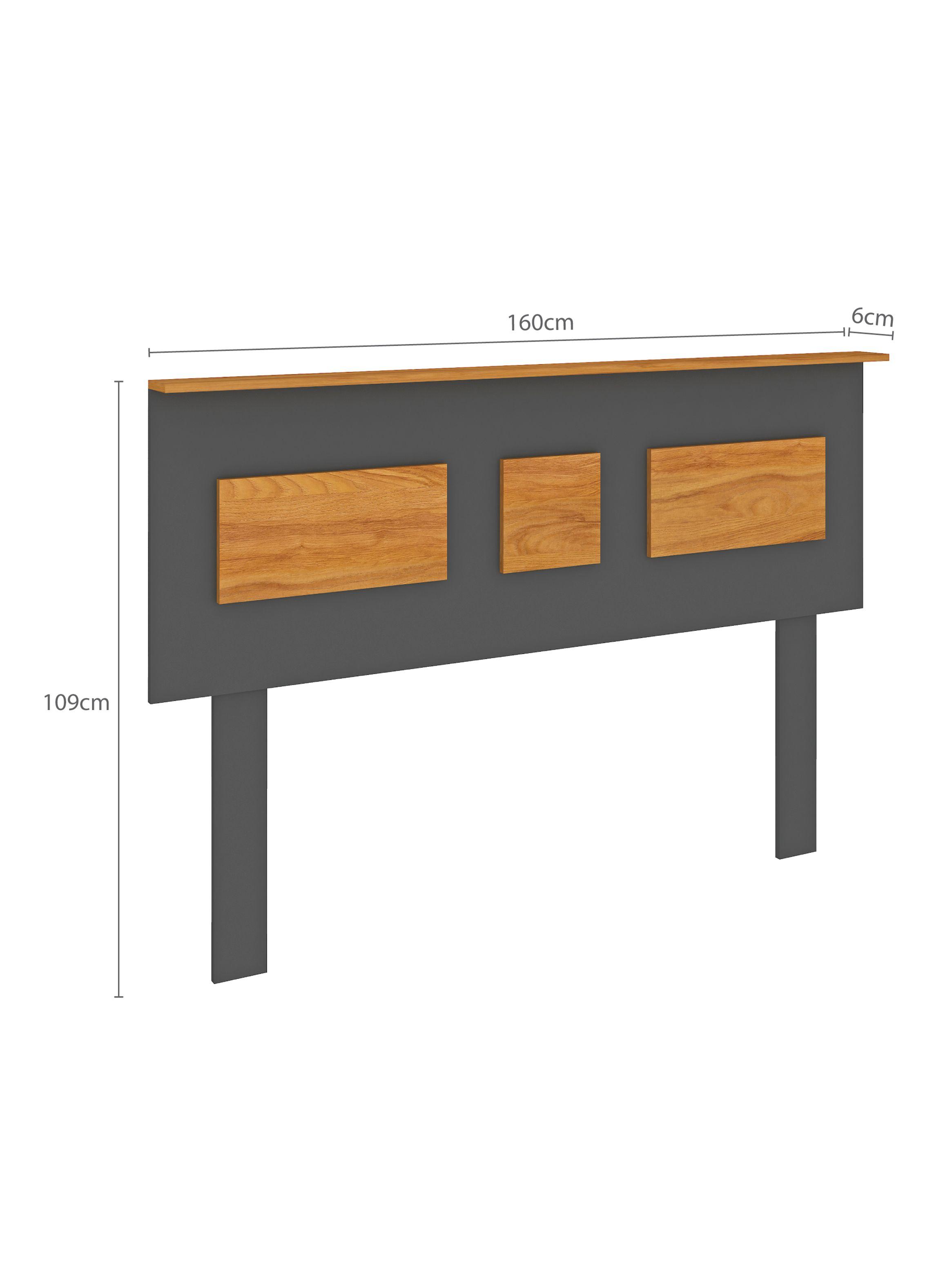 Respaldo 2 Plazas Bristol Grafito-1