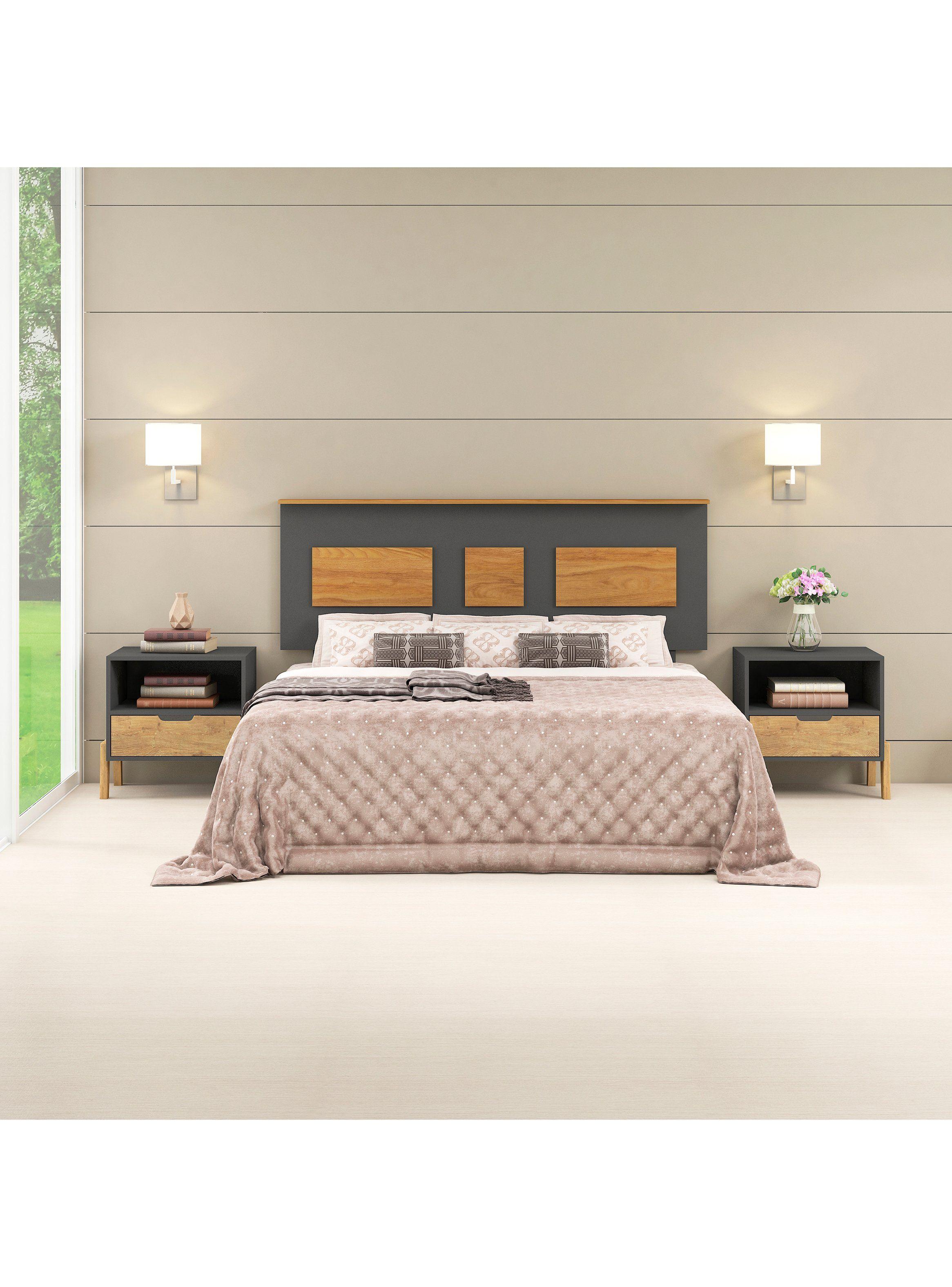 Respaldo 2 Plazas Bristol Grafito-2