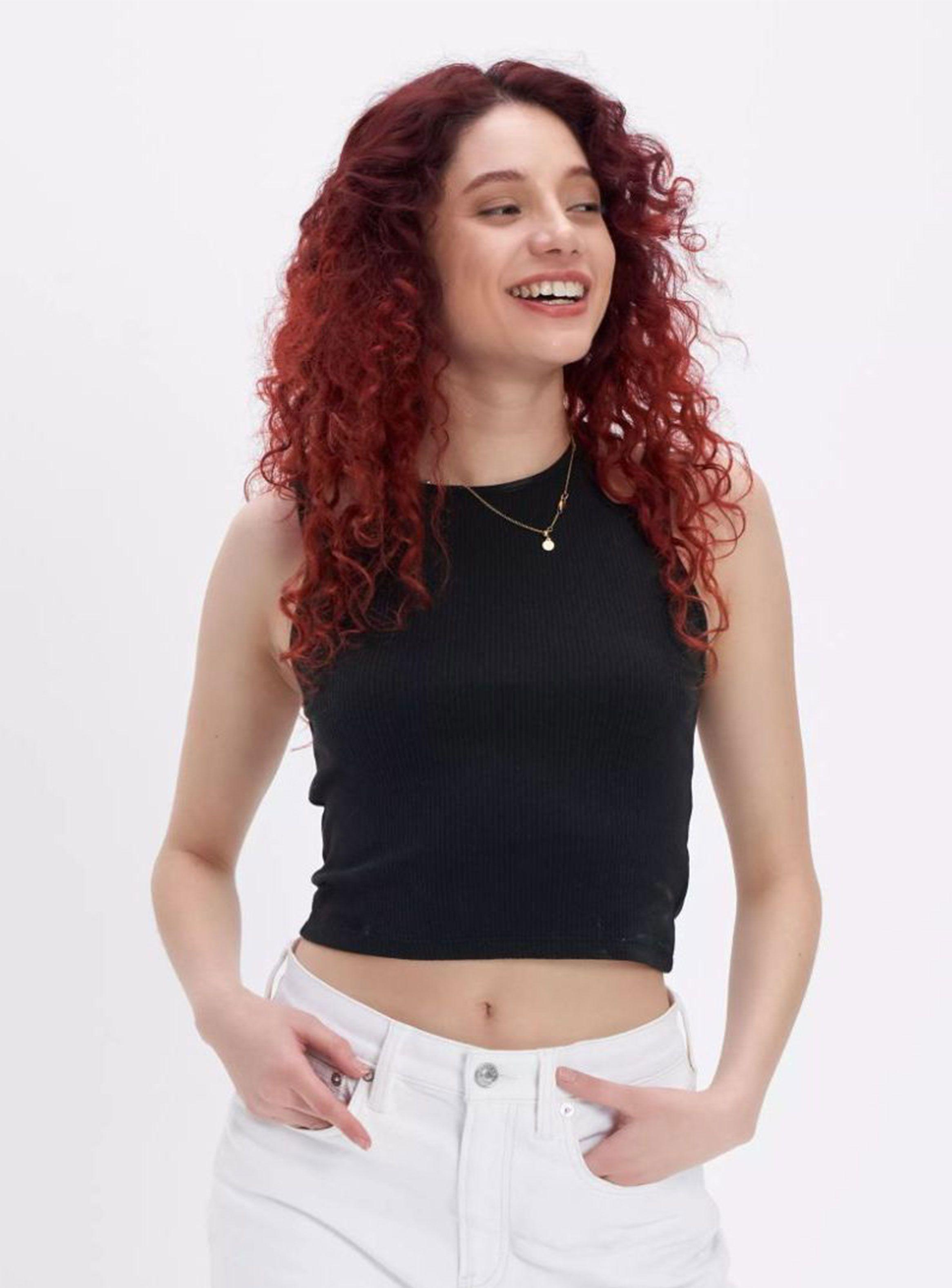 Polera Sin Mangas Cutout-0