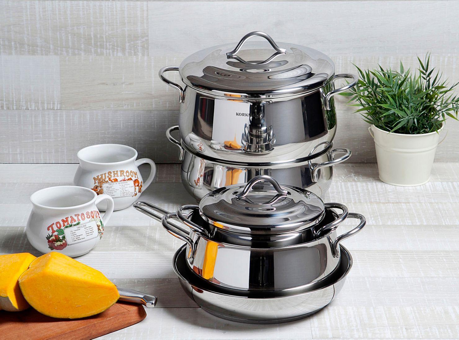 Bateria de Cocina Acero Inoxidable 9 Piezas Gala-3