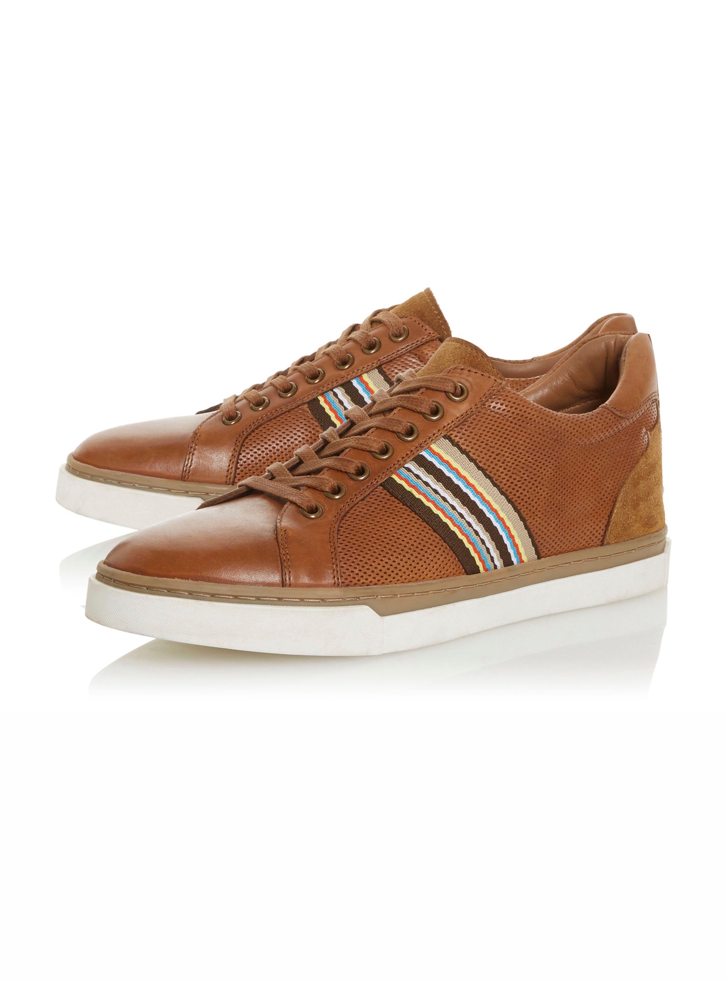 Zapato Casual Dune Hombre Truck Di Cafe-1