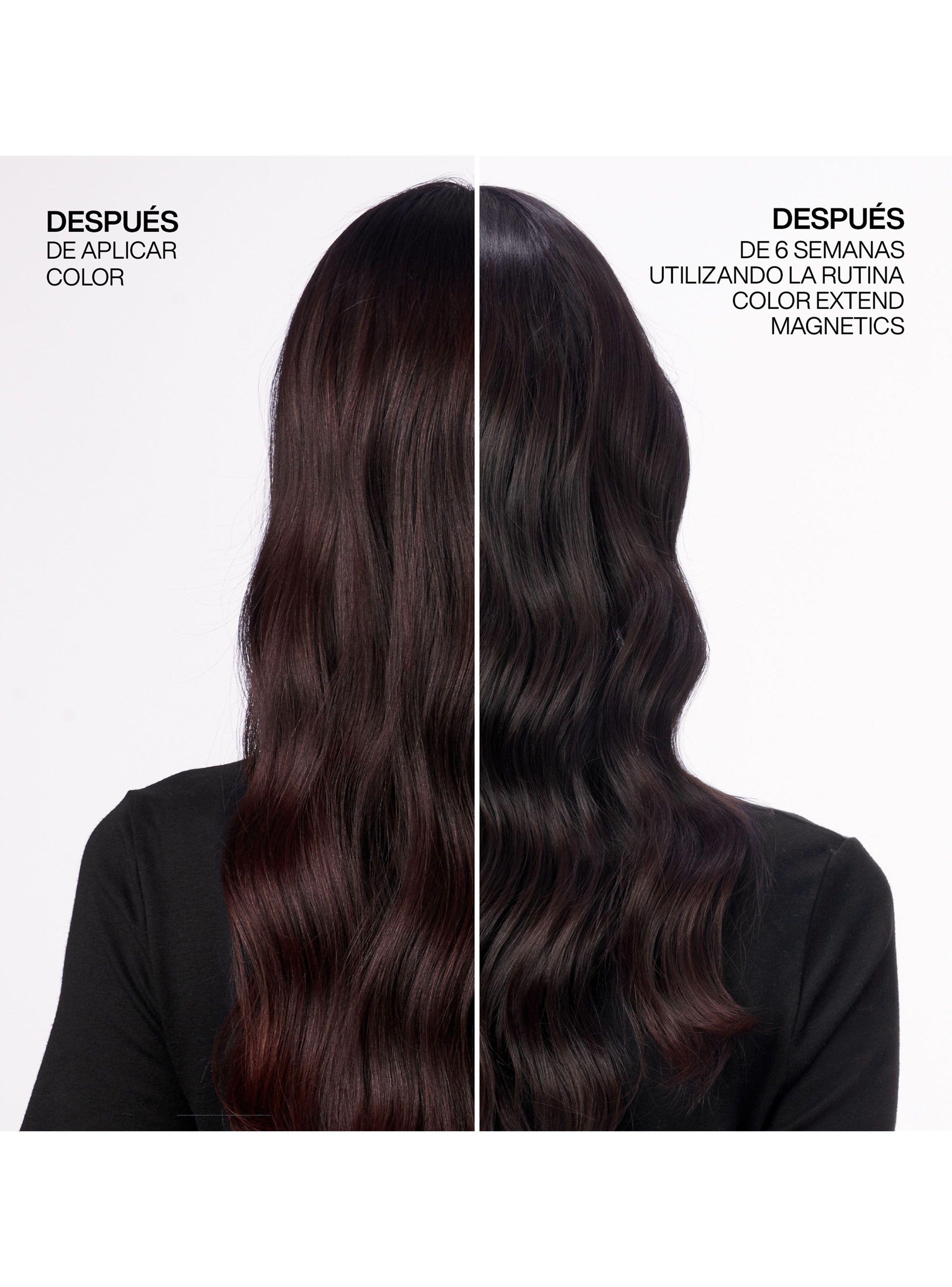 Set Color Extend Magnetics Protector del Color Shampoo 500 ml + 75ml + Acondicionador 50ml + Spray One United 30ml-1