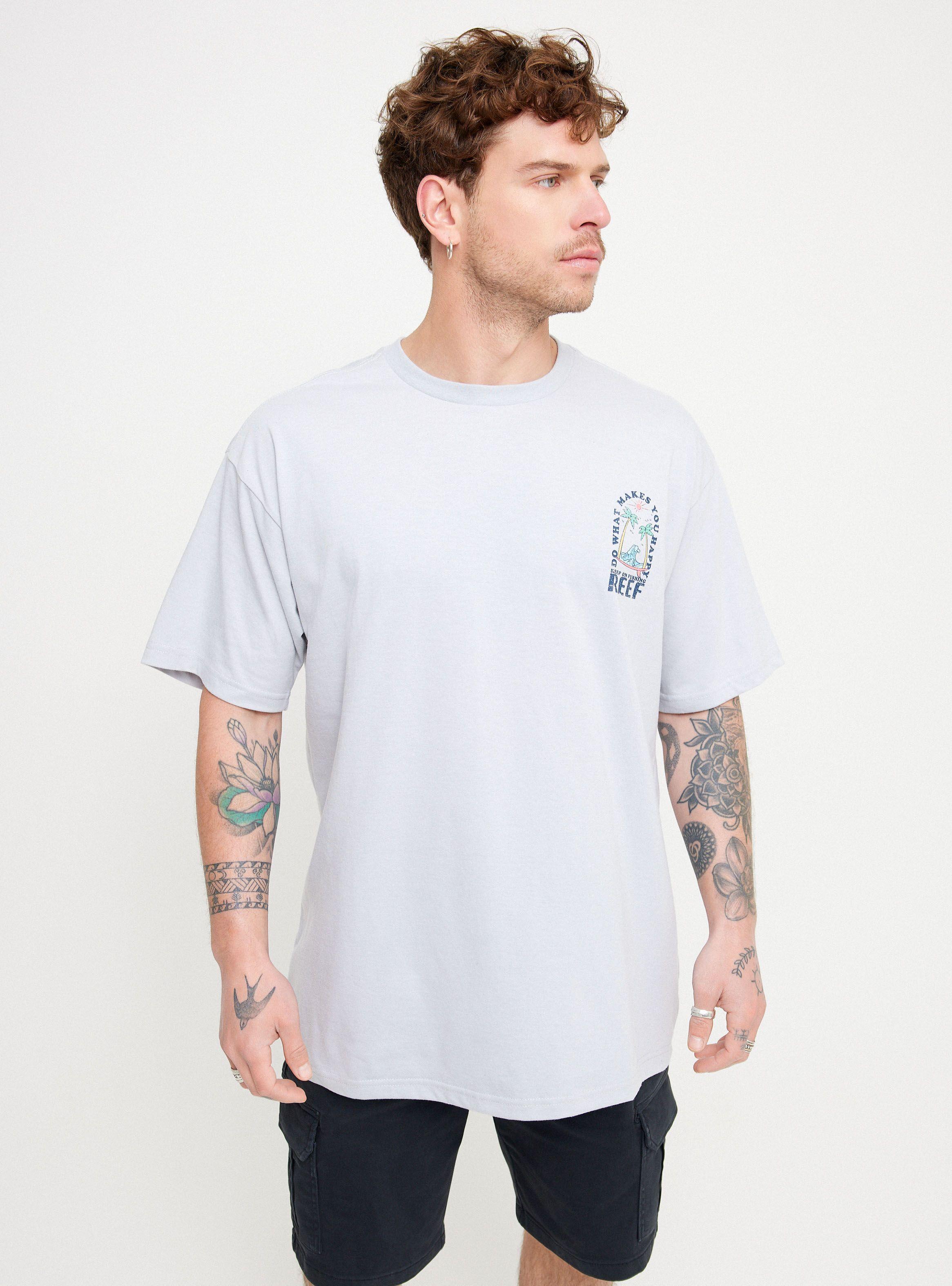 Polera MC Playa Back Print DWMYH-0