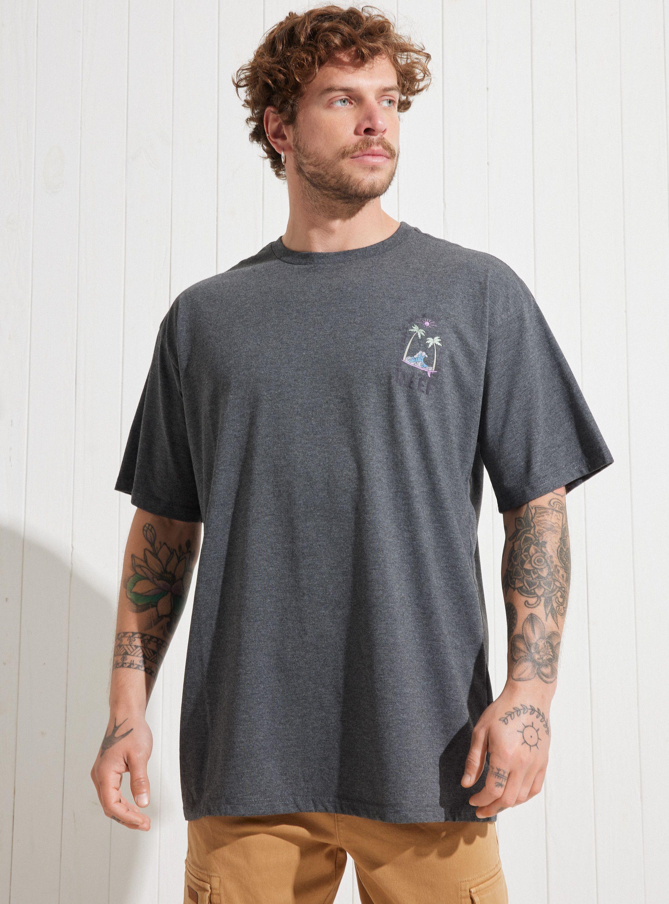 Polera MC Playa Back Print DWMYH-0