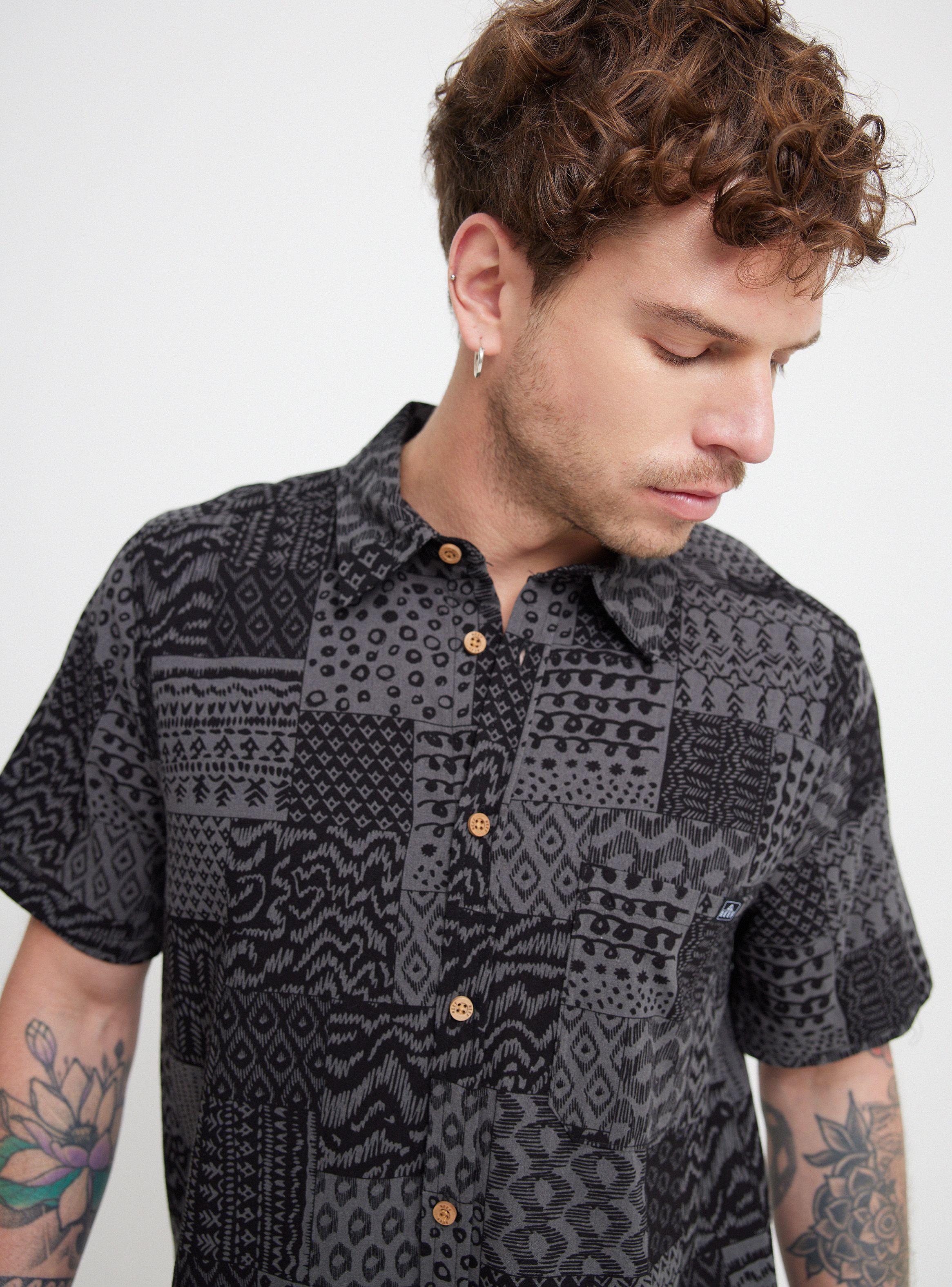 Camisa Estampado Pañuelo-2