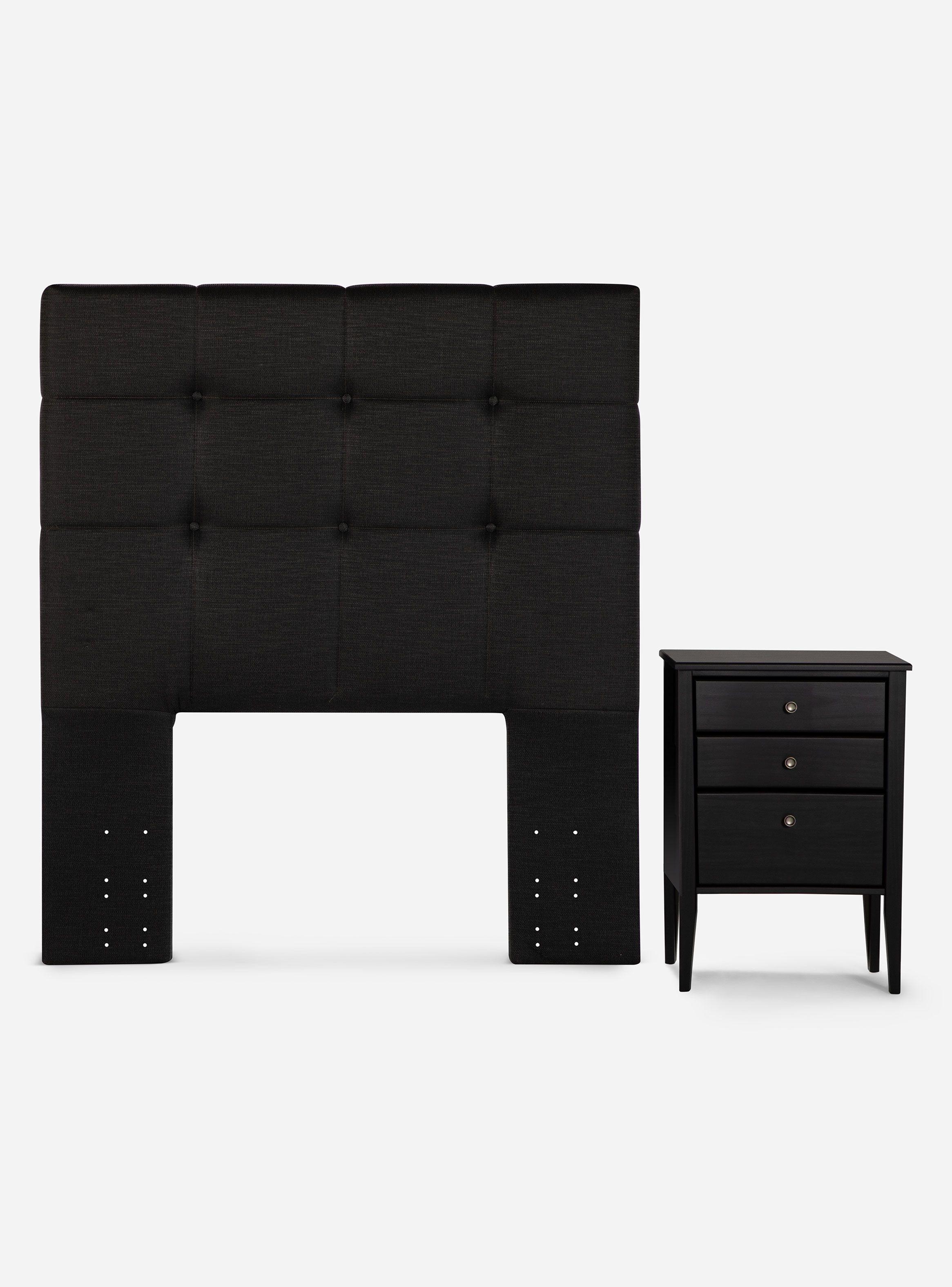 Cama Europea Autonomy 1.5 Plazas + Set Muebles-2