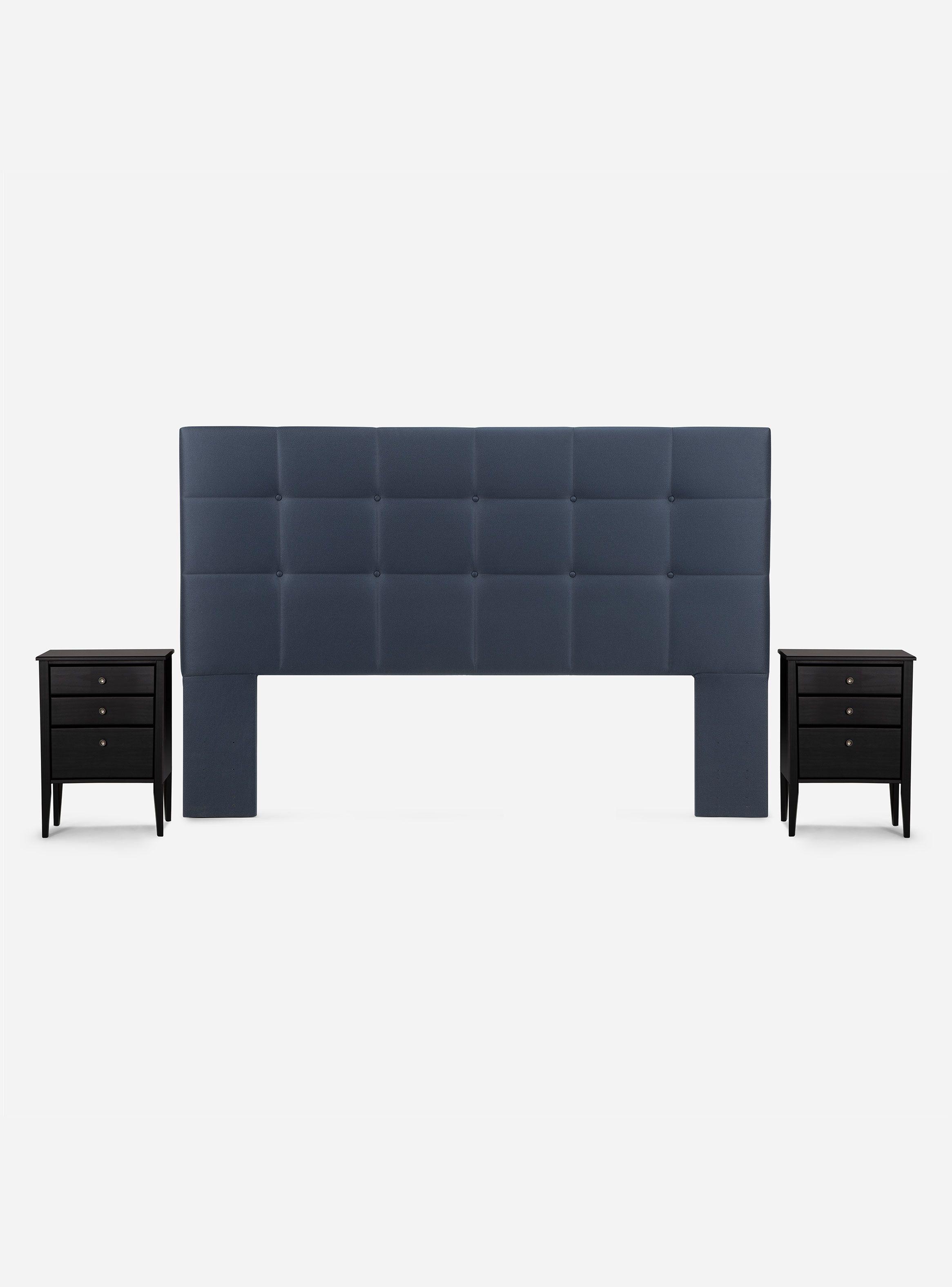 Cama Europea Indie King + Set Muebles Issey-2
