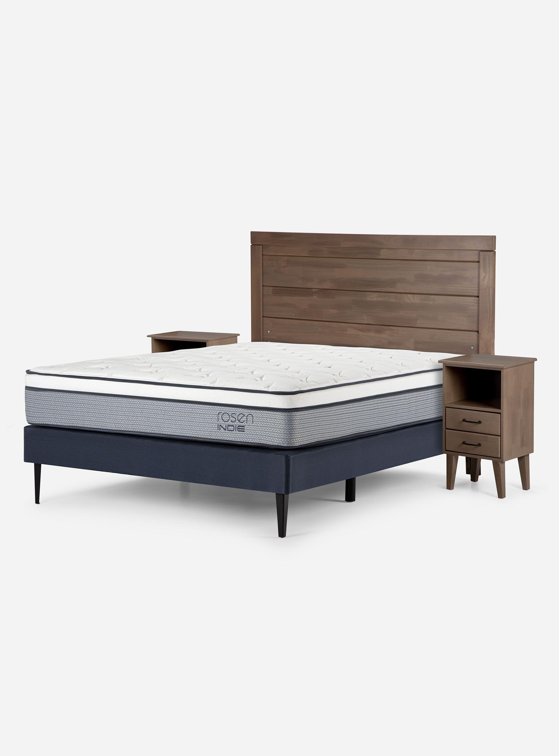 Cama Europea Indie 2 Plazas + Set Muebles Sicillia-0