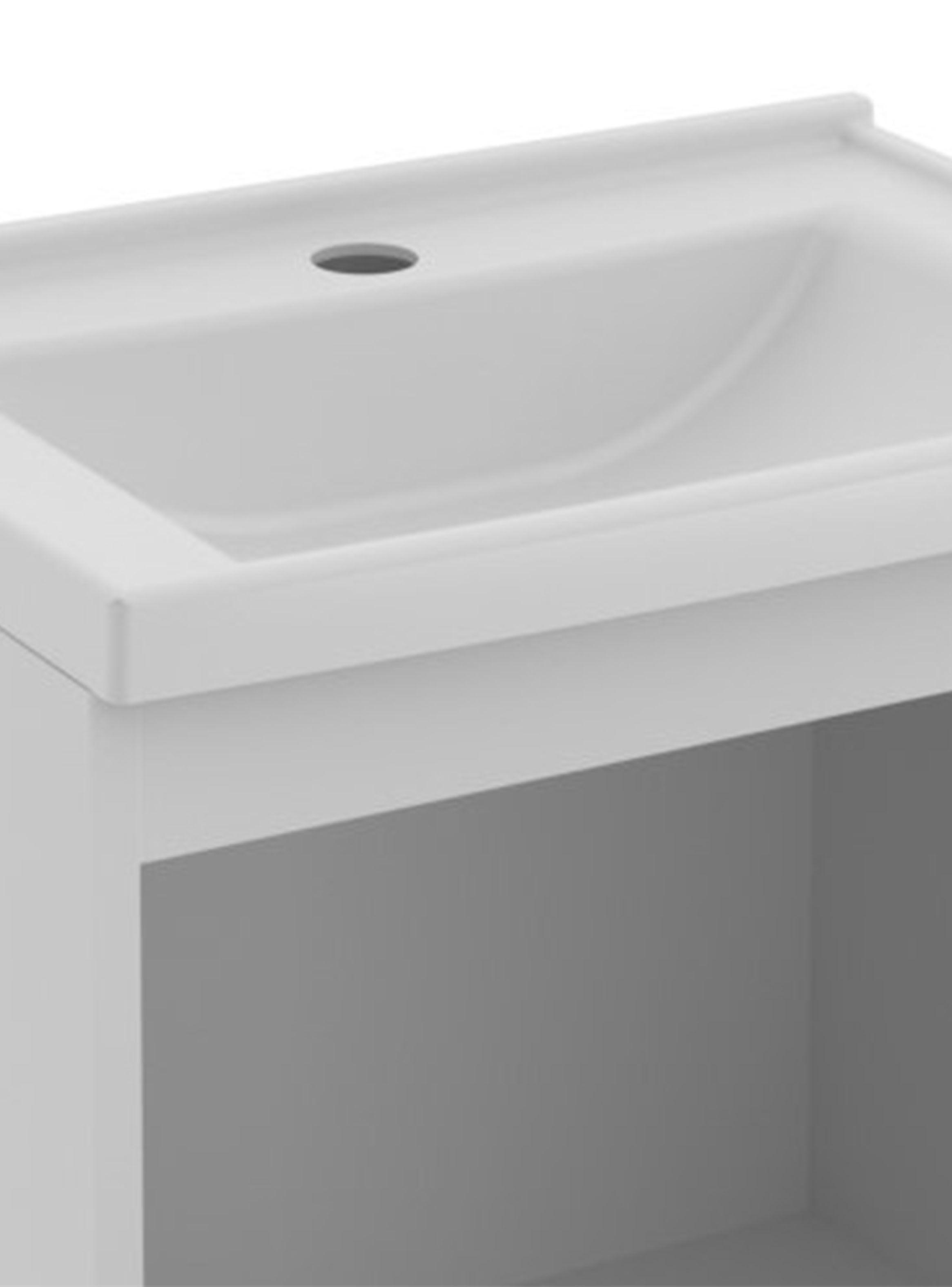 Mueble Baño Aéreo + Lavamanos-3