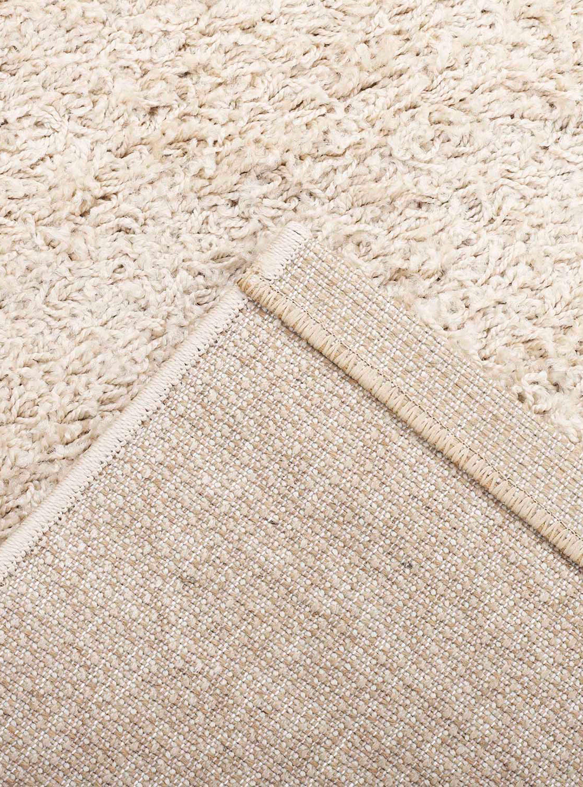 Bajada de Cama 50 x 90 cm Life Shaggy Beige-1