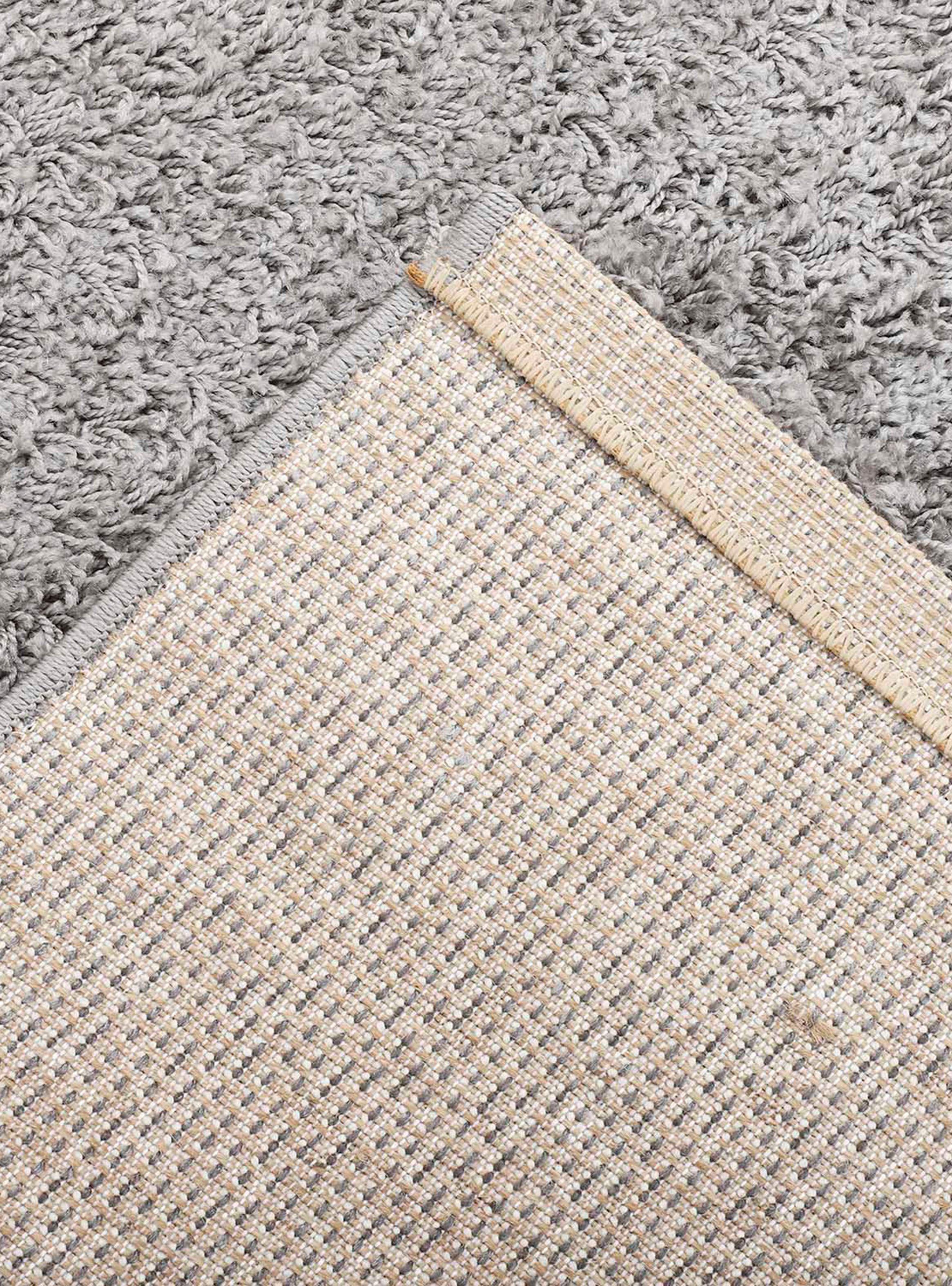 Bajada de Cama 50 x 90 cm Life Shaggy Gris-1