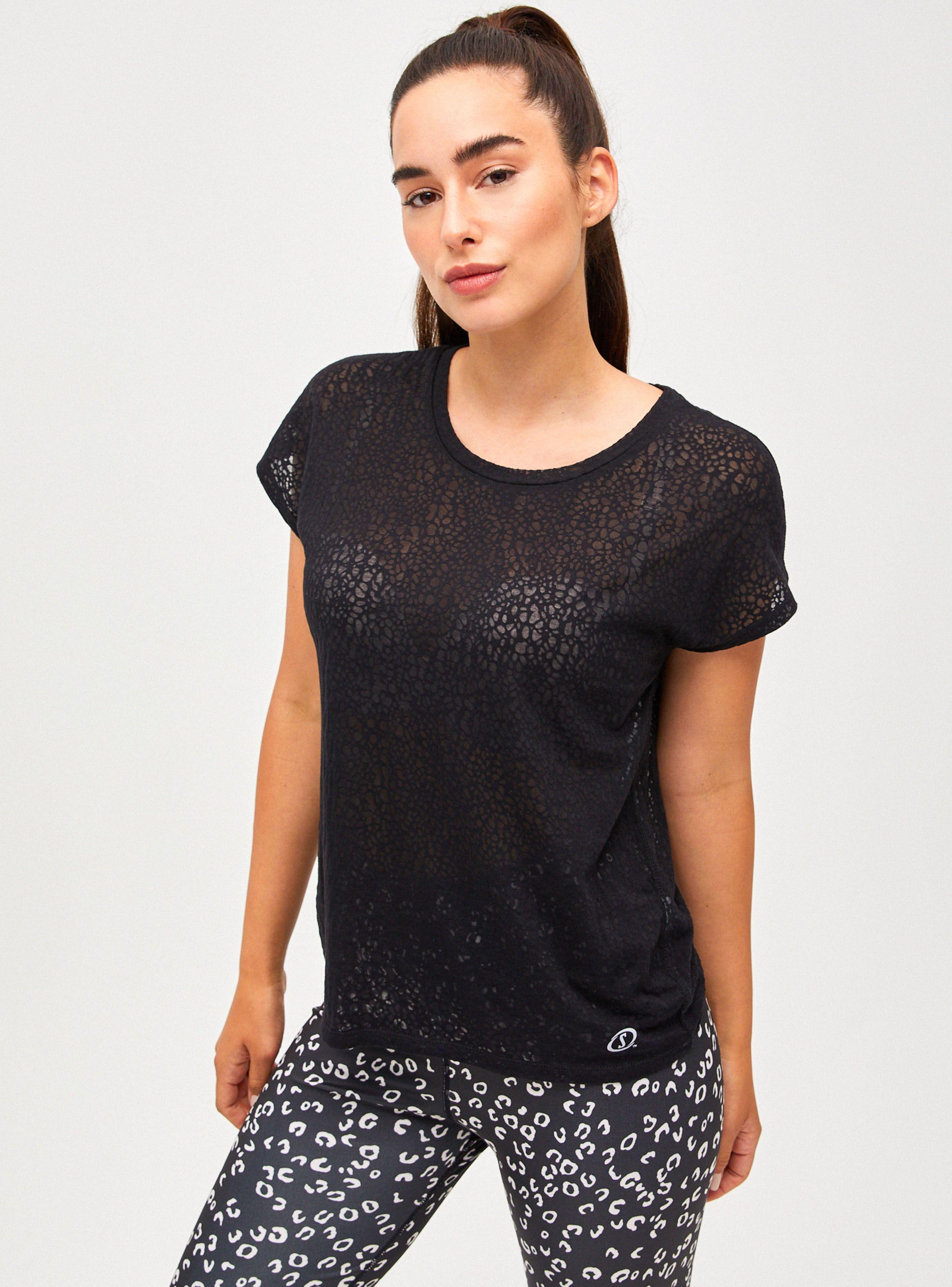 Polera Semitransparente Mujer-0