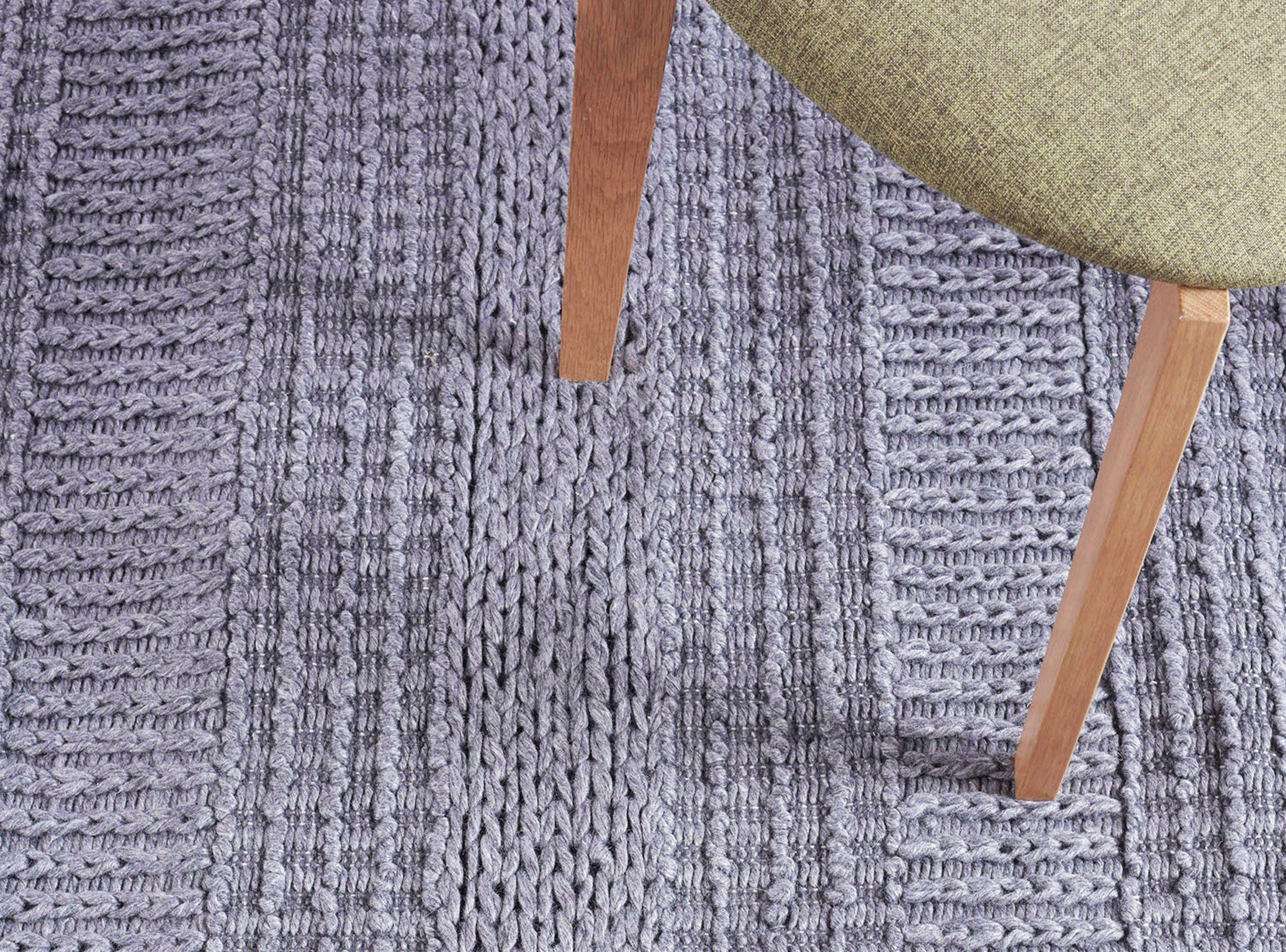 Alfombra Lana Verona 140x200 cm Grey-2
