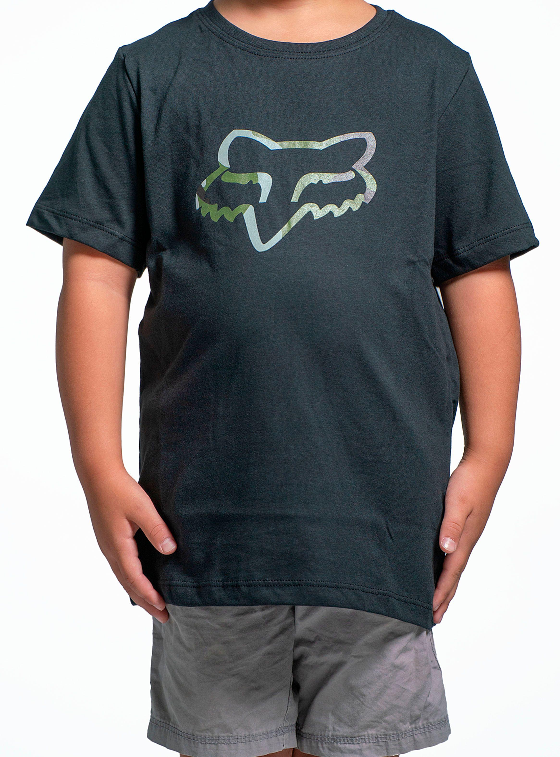 Polera Crest Niño Negro-0