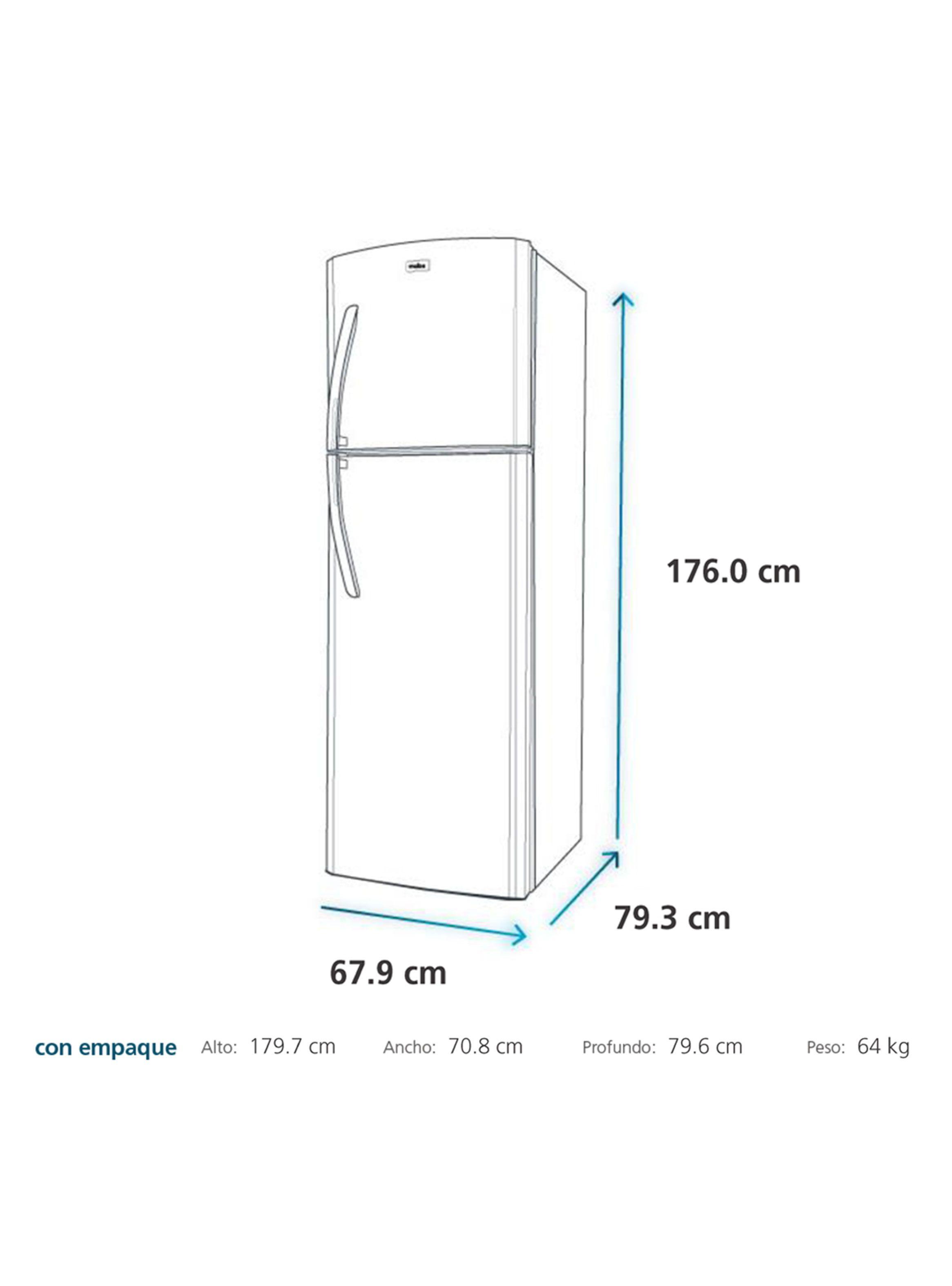 Refrigerador Top Mount No Frost 400 Litros RMP400FHUG1 Grafito-1