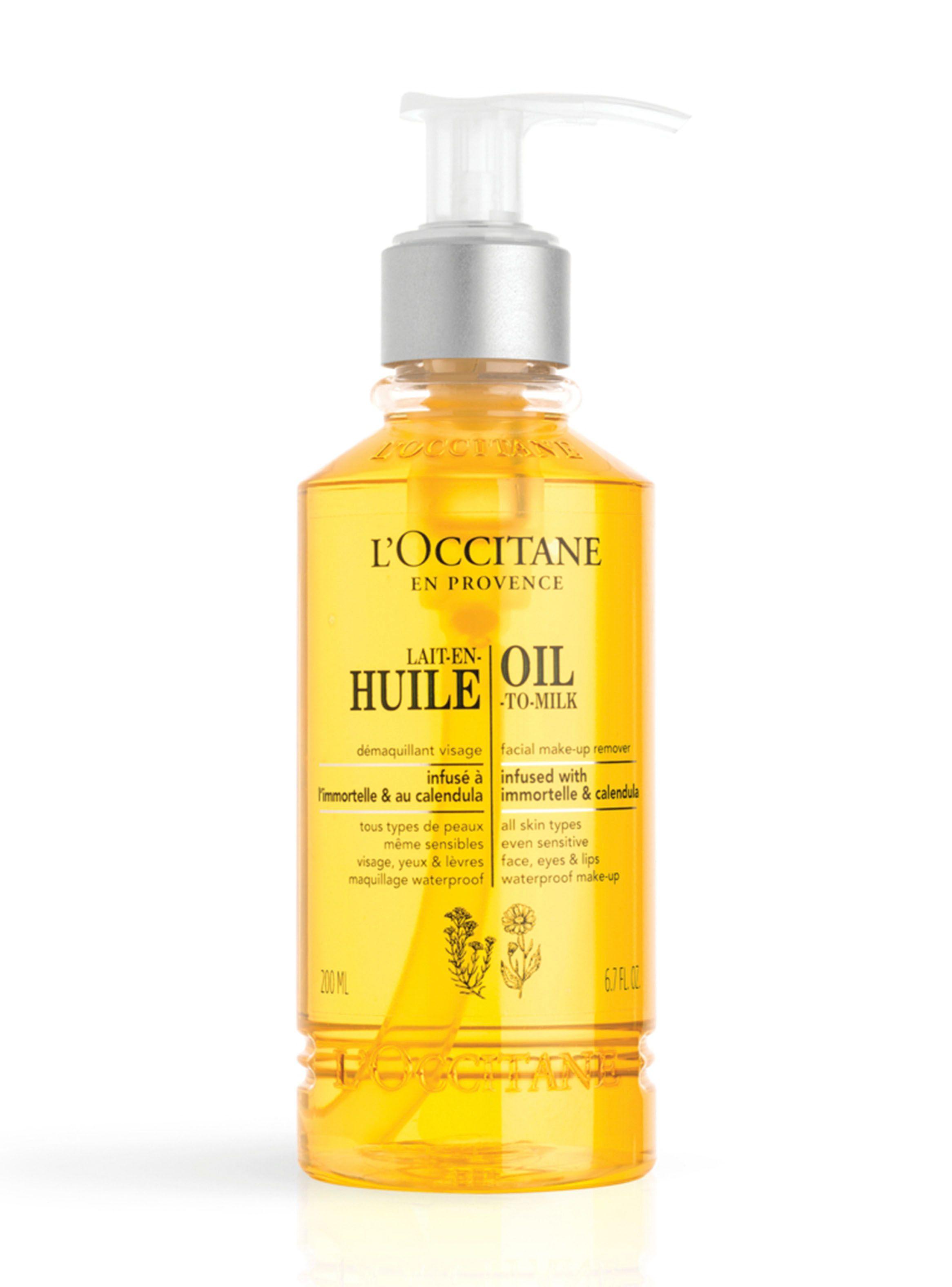 Aceite L'Occitane Desmaquillante Immortelle y Caléndula 200 ml-0
