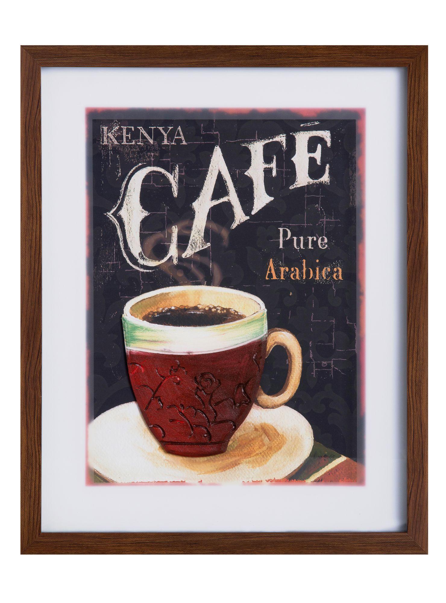 Cuadro Attimo Enmarcado Café 43x53cm-0